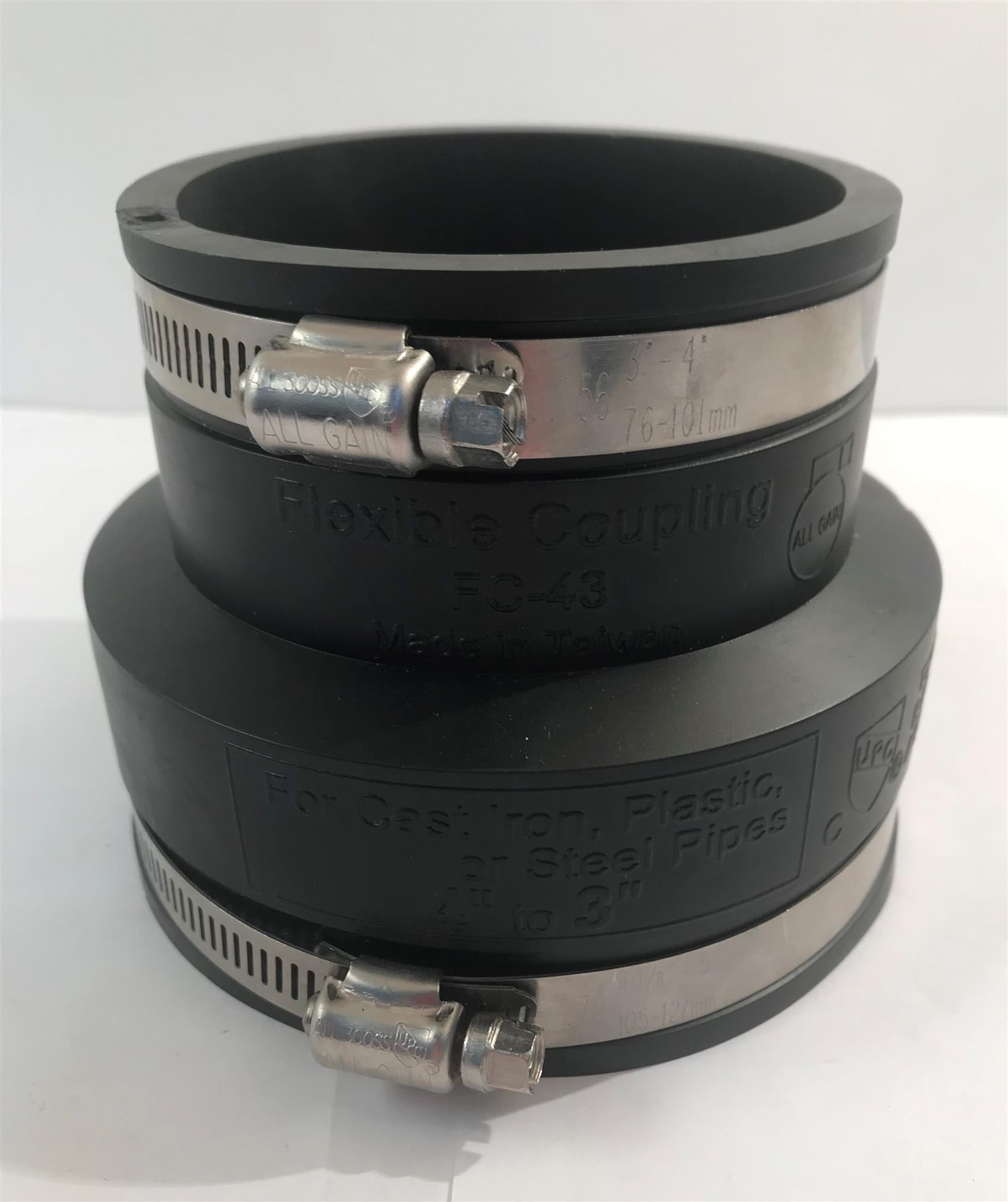FC-43 Flexible Coupling 4" to 3"