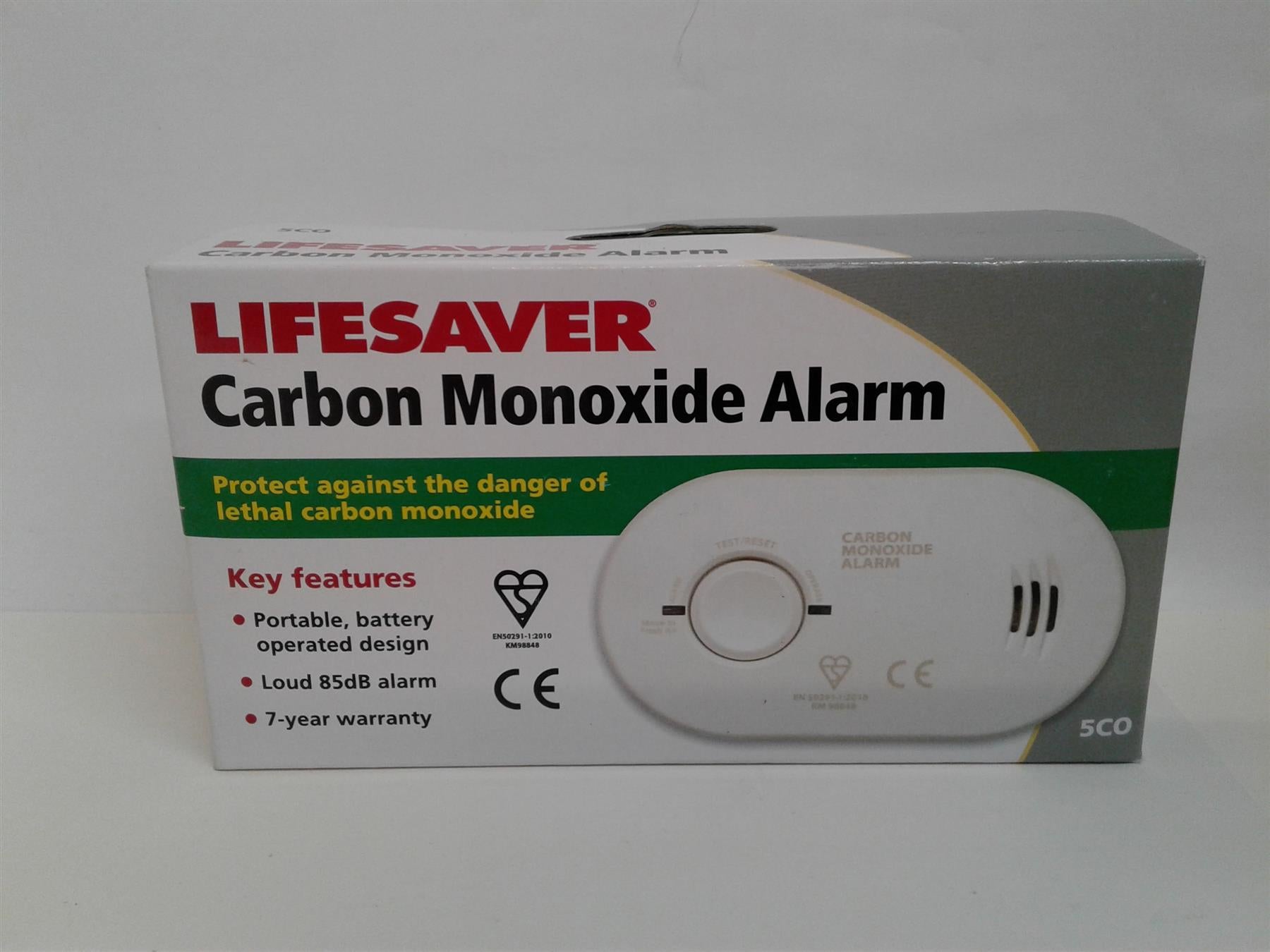 New Life Saver Carbon Monoxide Alarm 5CO
