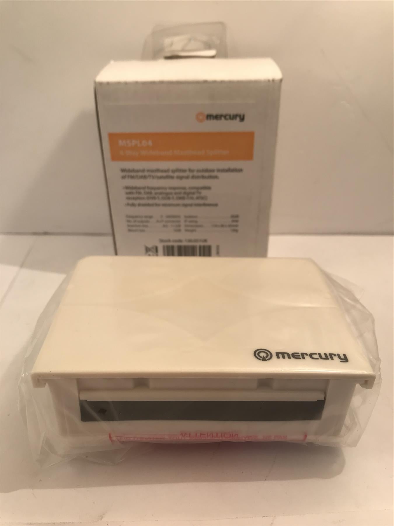 Mercury 4-Way Wideband Masthead Splitter  MSPL04
