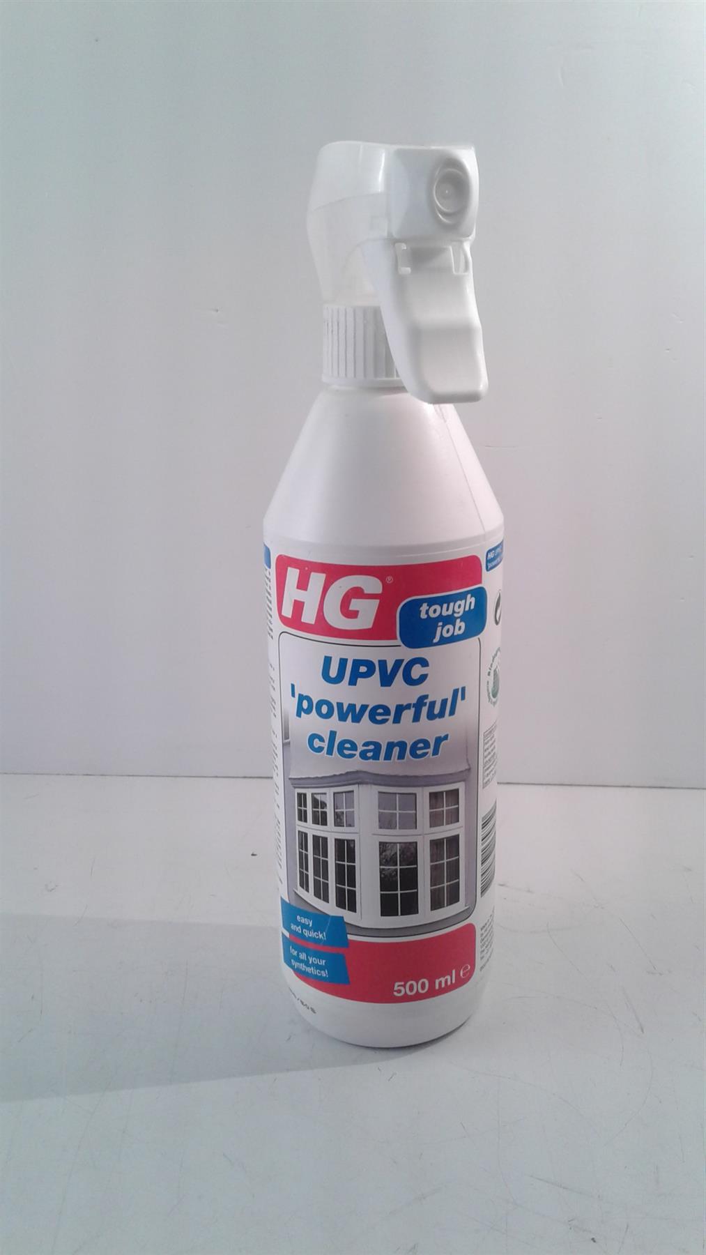 HG UPVC 'Powerful' Cleaner for all synthetics 500ml