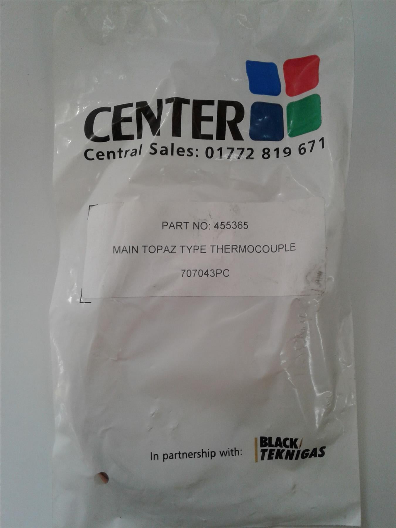 NEW MAIN TOPAZ TYPE THERMOCOUPLE 707043PC 455365