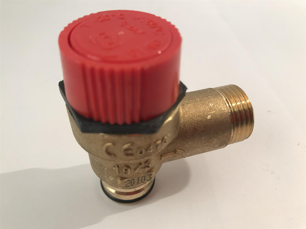 BAXI DUOTEC SAFETY VALVE 3 BAR MALE 720787801