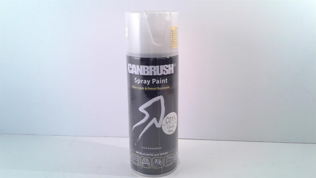 Canbrush Spray Paint C011 Candy Red for metal plastic and wood