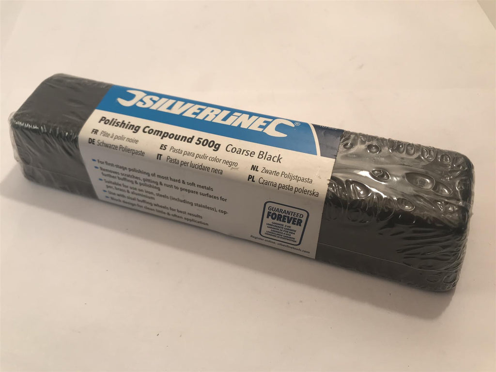 Silverline Coarse Black Polishing Compound 500g