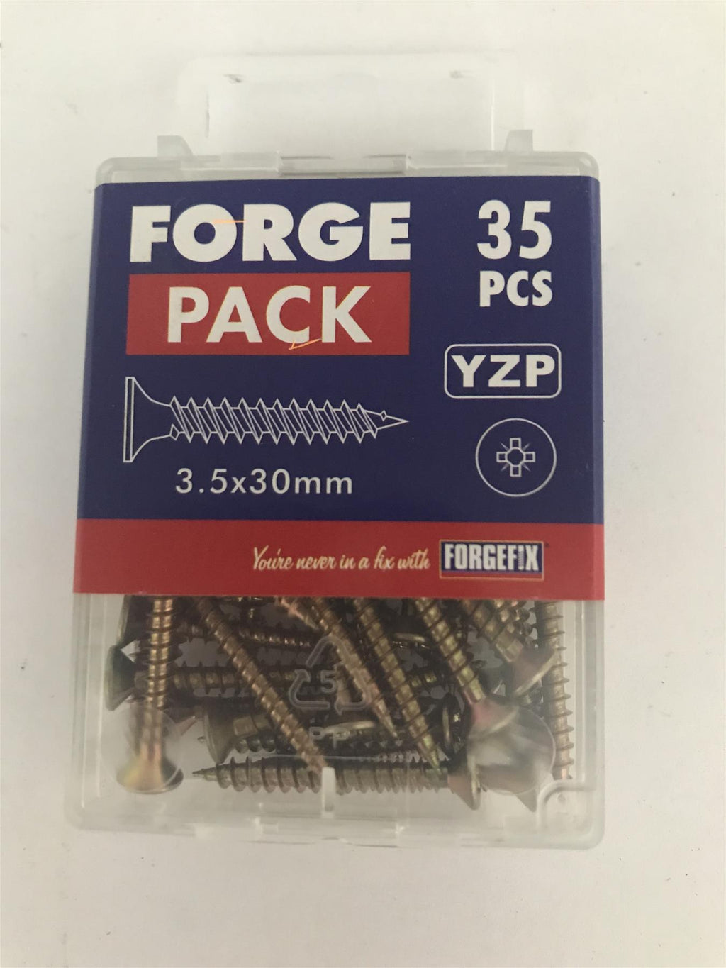Multi-Purpose Pozi Screw 3.5 x 30mm FPMP3530Y Pack 35