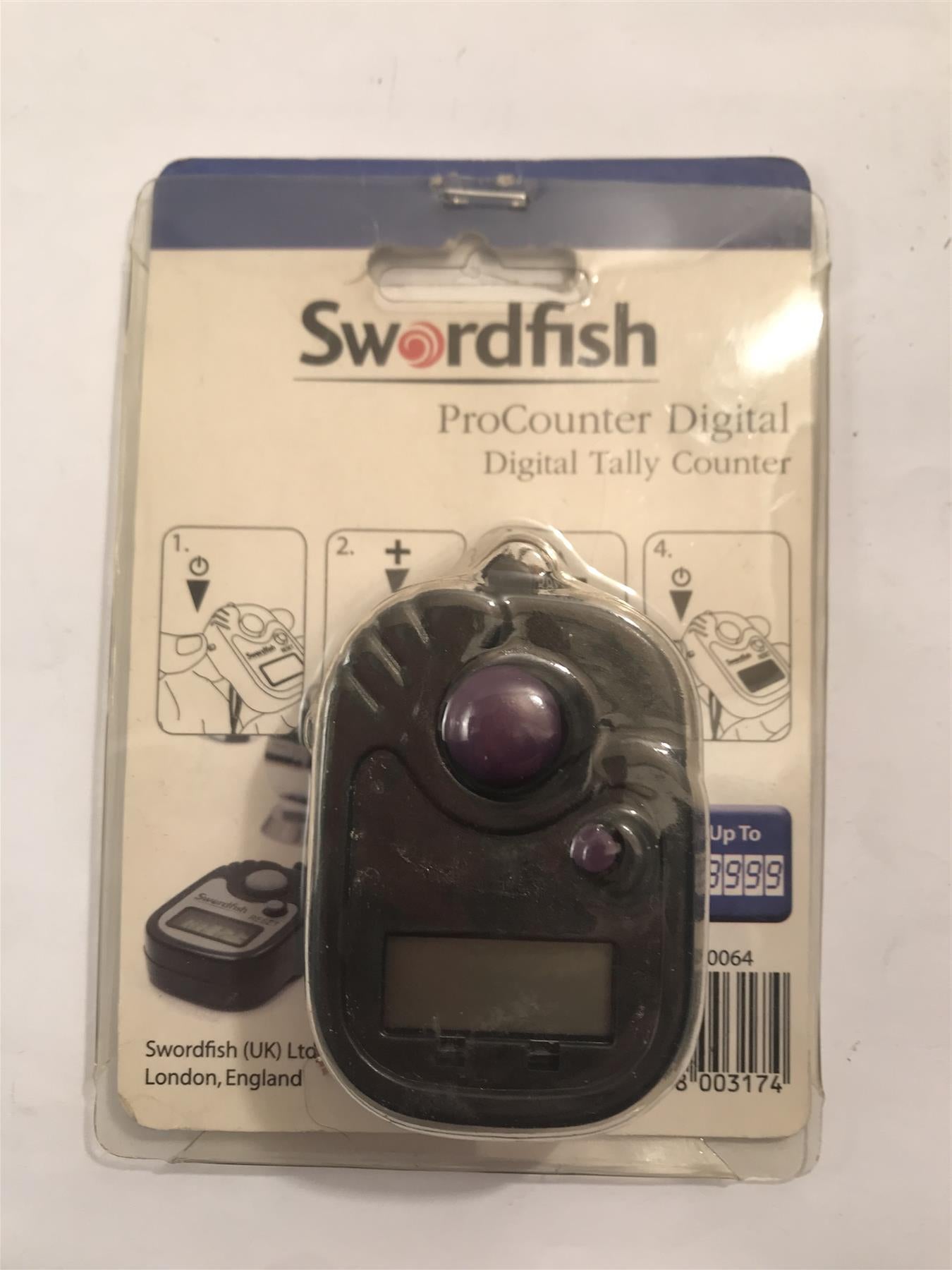 Swordfish ProCounter Digital Digital Tally Counter  40064