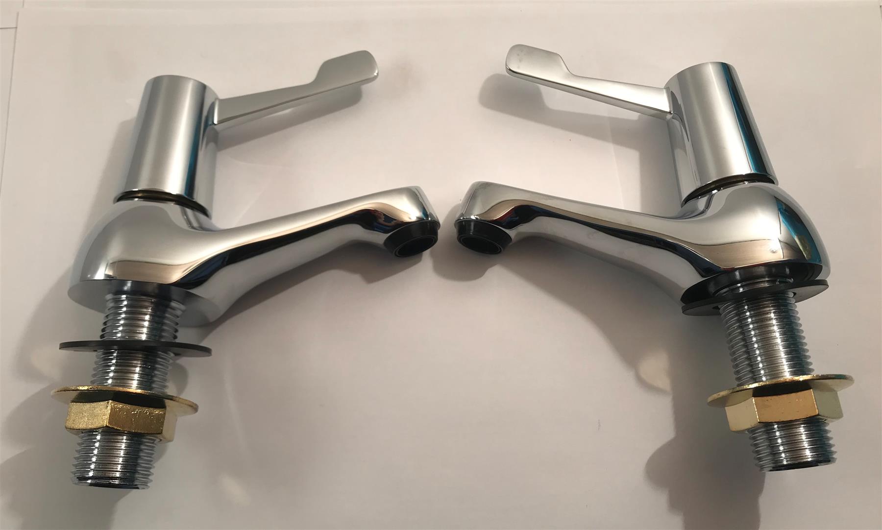 Bristan VAL2 1/2 C CD Lever Basin Taps with Ceramic Disc Valves Chrome