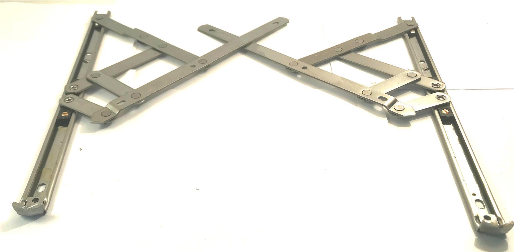 TOP HUNG WINDOW HINGES 1PAIR 12" 13MM STACK HEIGHT