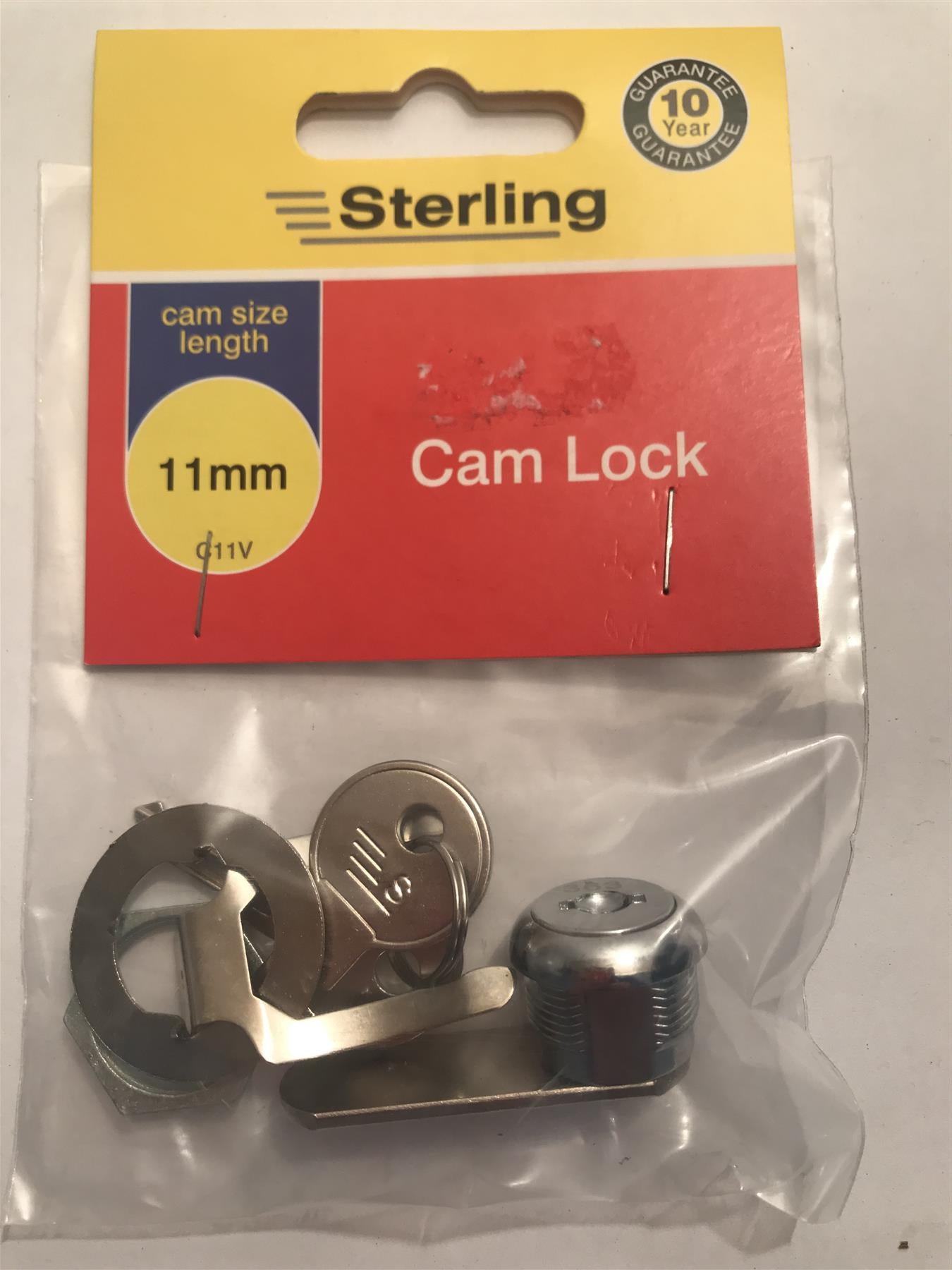 Sterling Cam Lock 11mm C11V