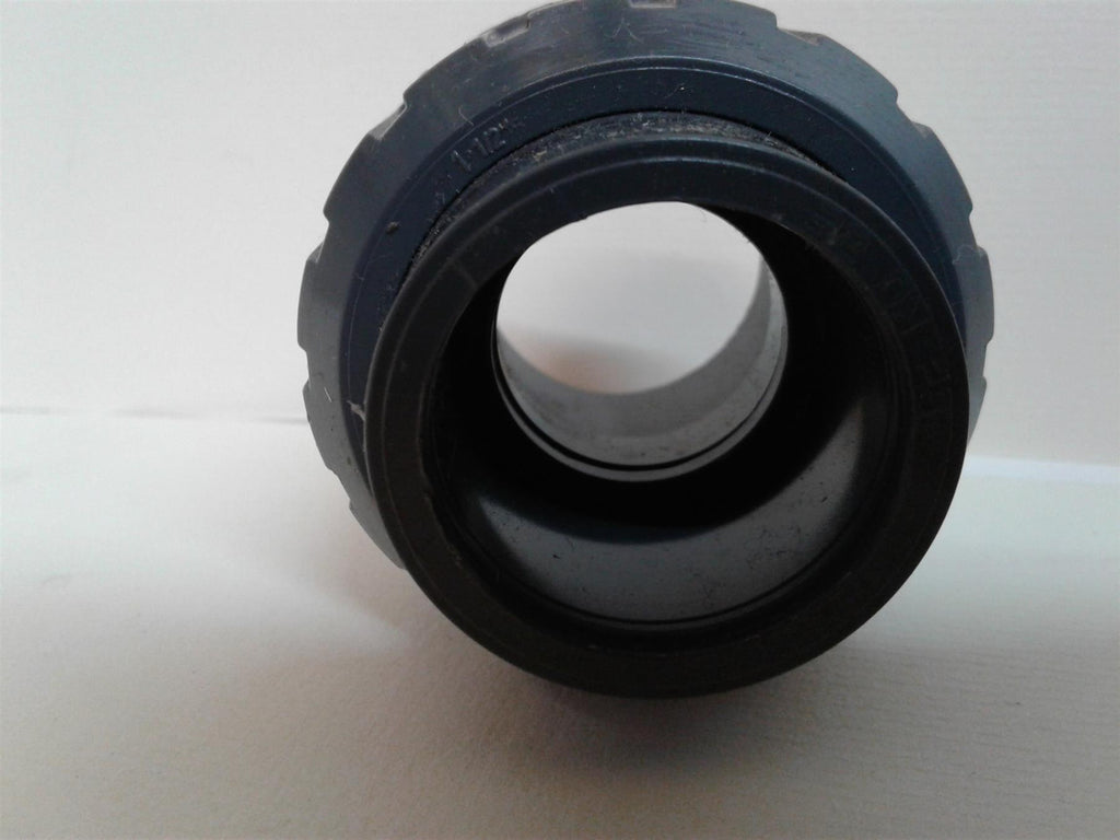NEW DURAPIPE PVC GREY PLAIN UNION COUPLER 1 1/2" 32 DN 25 PN 16