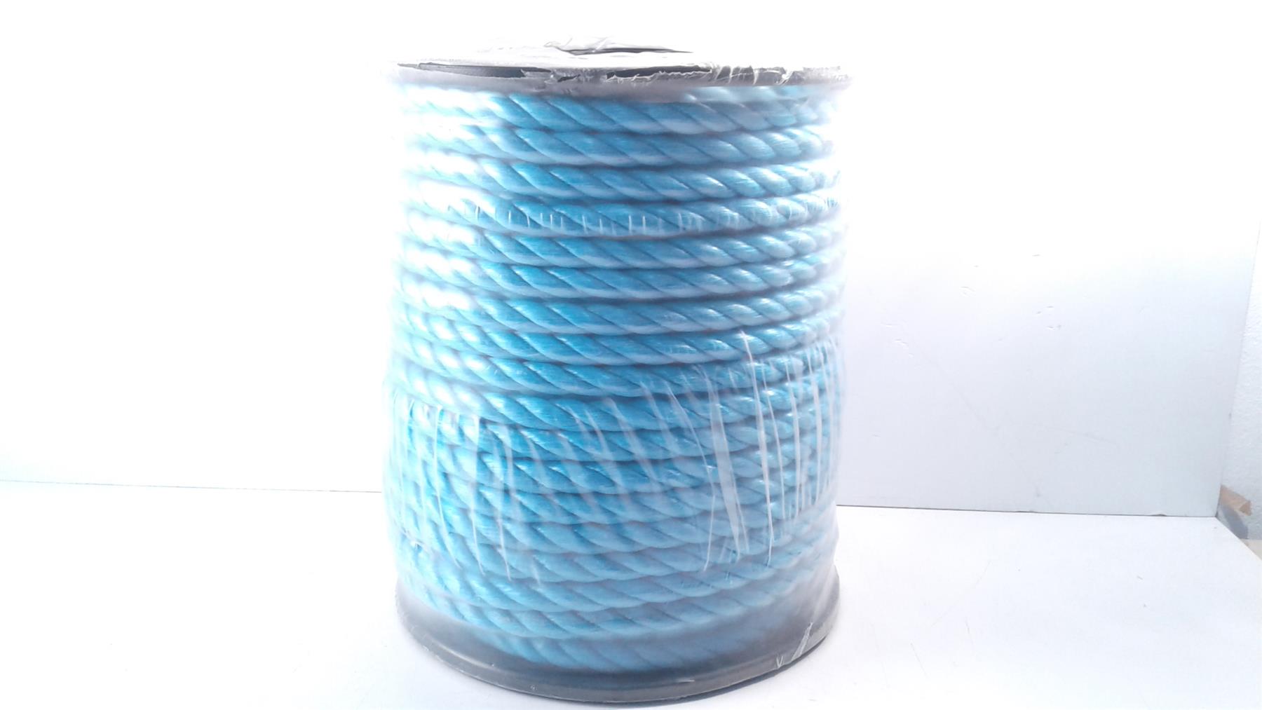 12mm Blue Poly Polypropylene Rope - 100m