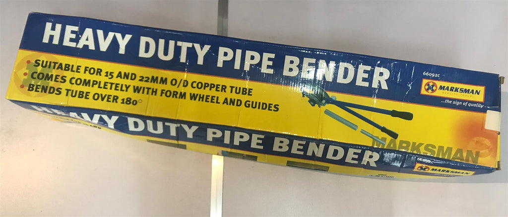 Marksman Heavy Duty Pipe Bender 15/22mm Plumbers Tool Handheld  66092C
