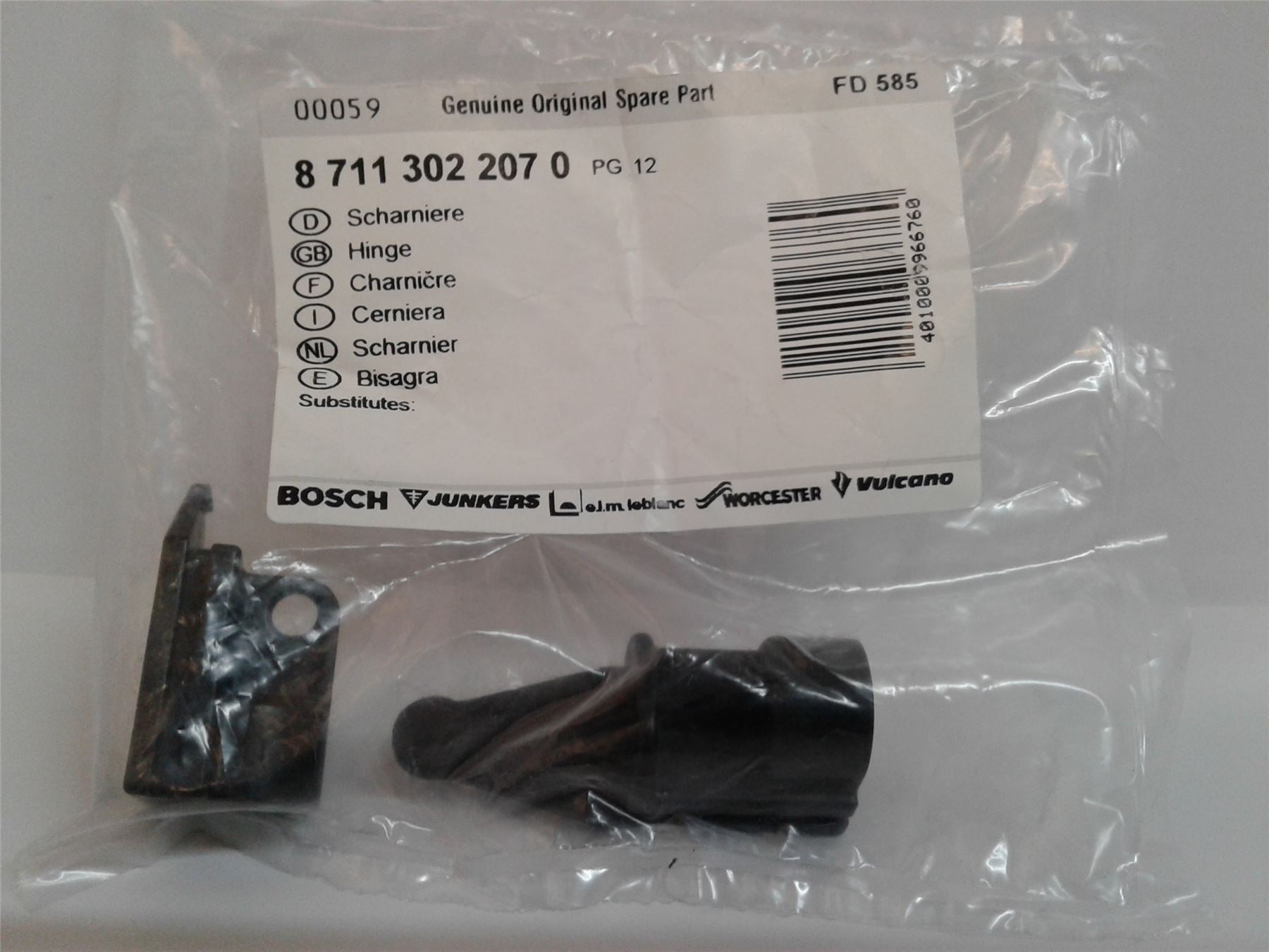 NEW Worcester Greenstar 40CDi Hinge Control Box P/N 87113022070