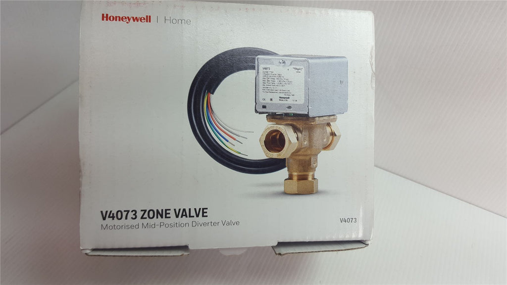 NEW ORIGINAL HONEYWELL  V4073A1039/U 3 PORT MID POSITION VALVE 22mm