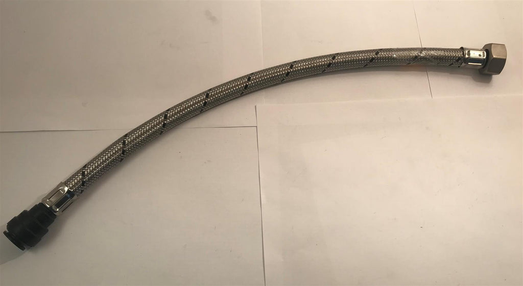 Pushfit Flexi Tap Connector 1/2 x 15mm x 500mm