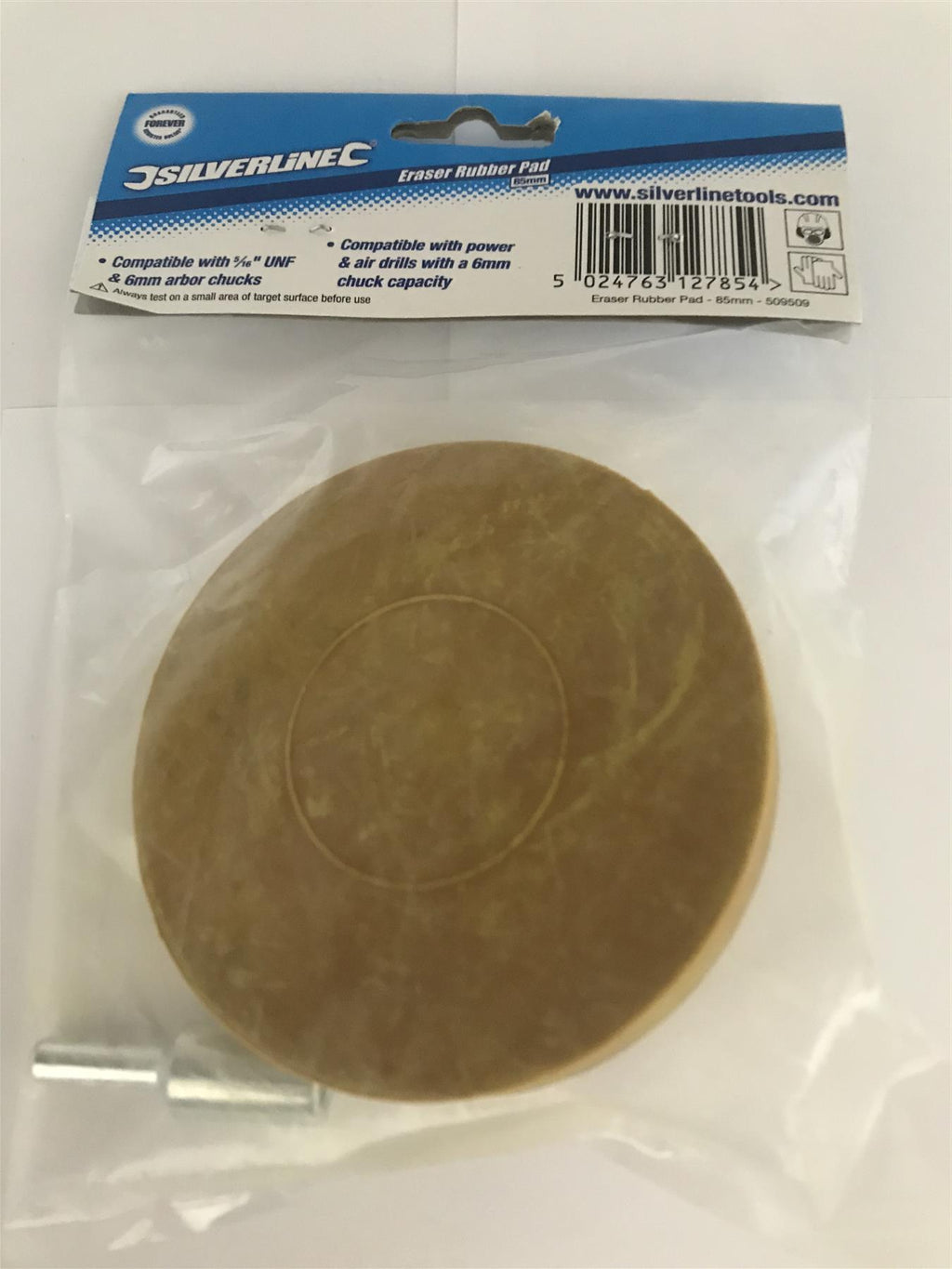 Silverline 509509 Eraser Rubber Pad 85mm