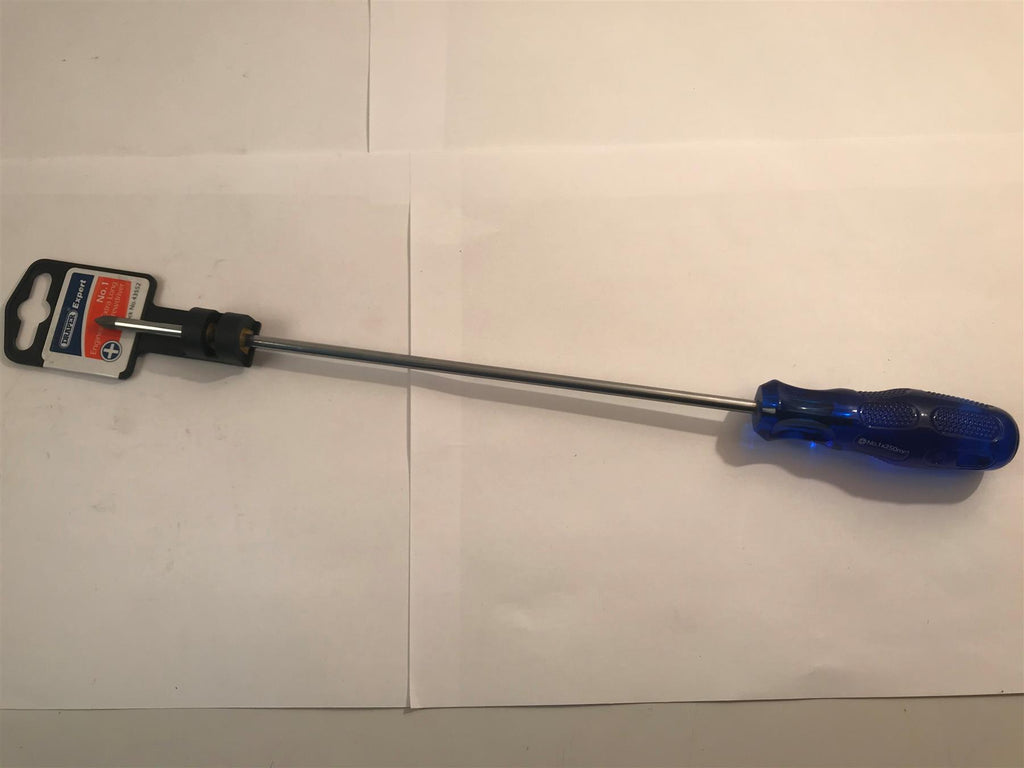 Draper Expert No. 1 250mm Extra Long Cross Slot Engineers Screwdriver