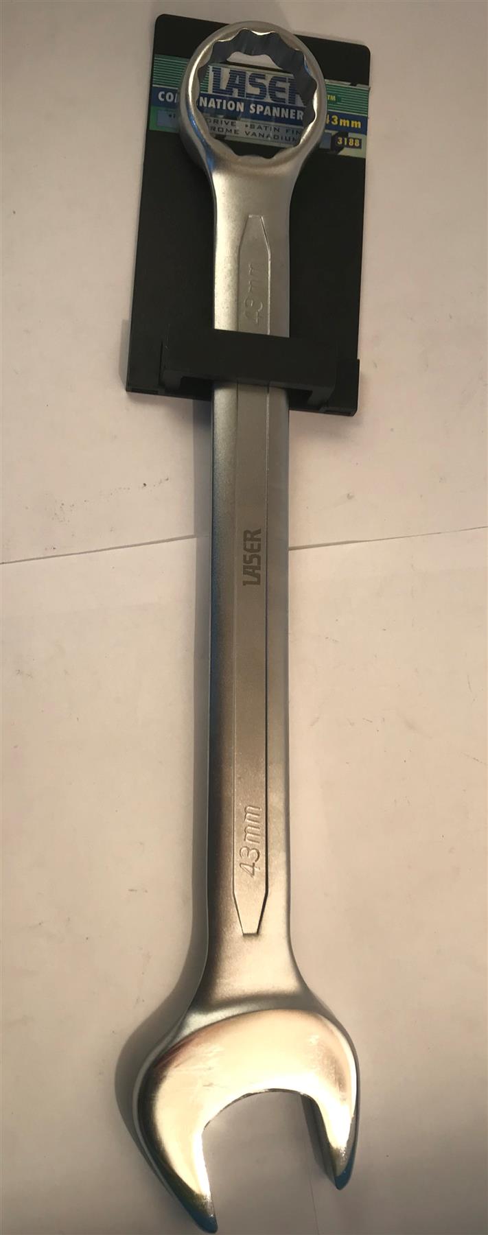 Laser Chrome Vanadium Combination Spanner 43mm  31887