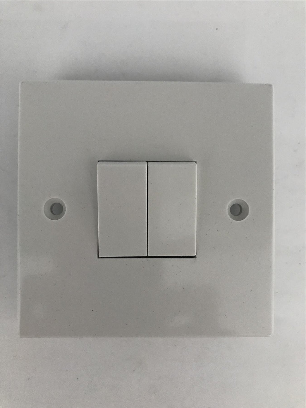 Selectric 2 Gang 2 Way Light Switch White