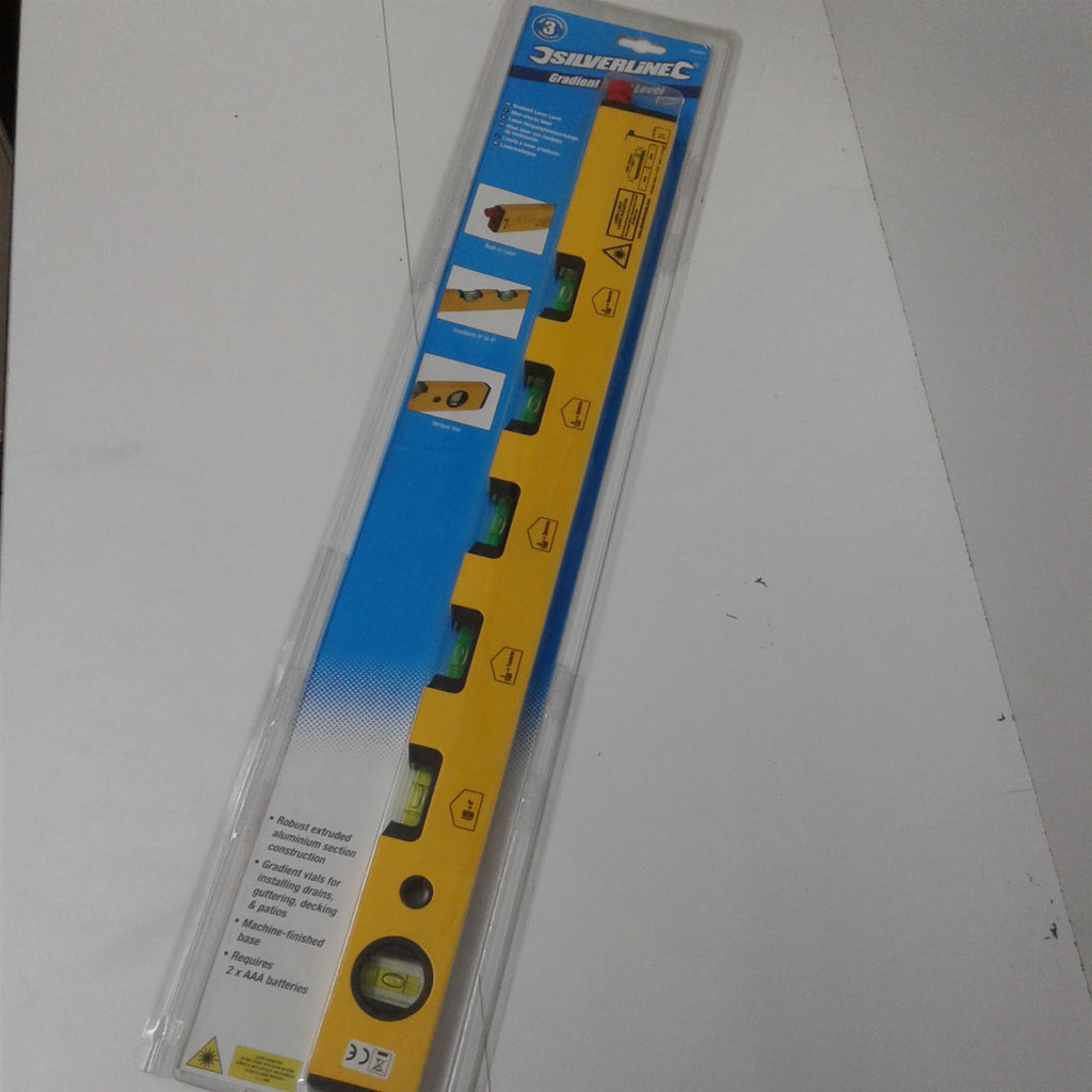 Silverline 394965 Gradient Laser Level 600mm