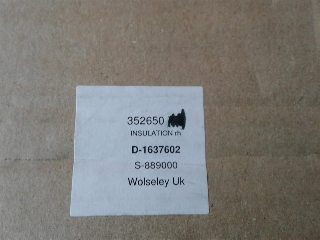 NEW HALSTEAD 352650 INSULATION R.H.S. HERO 30 - 60 & WICKES HEAT