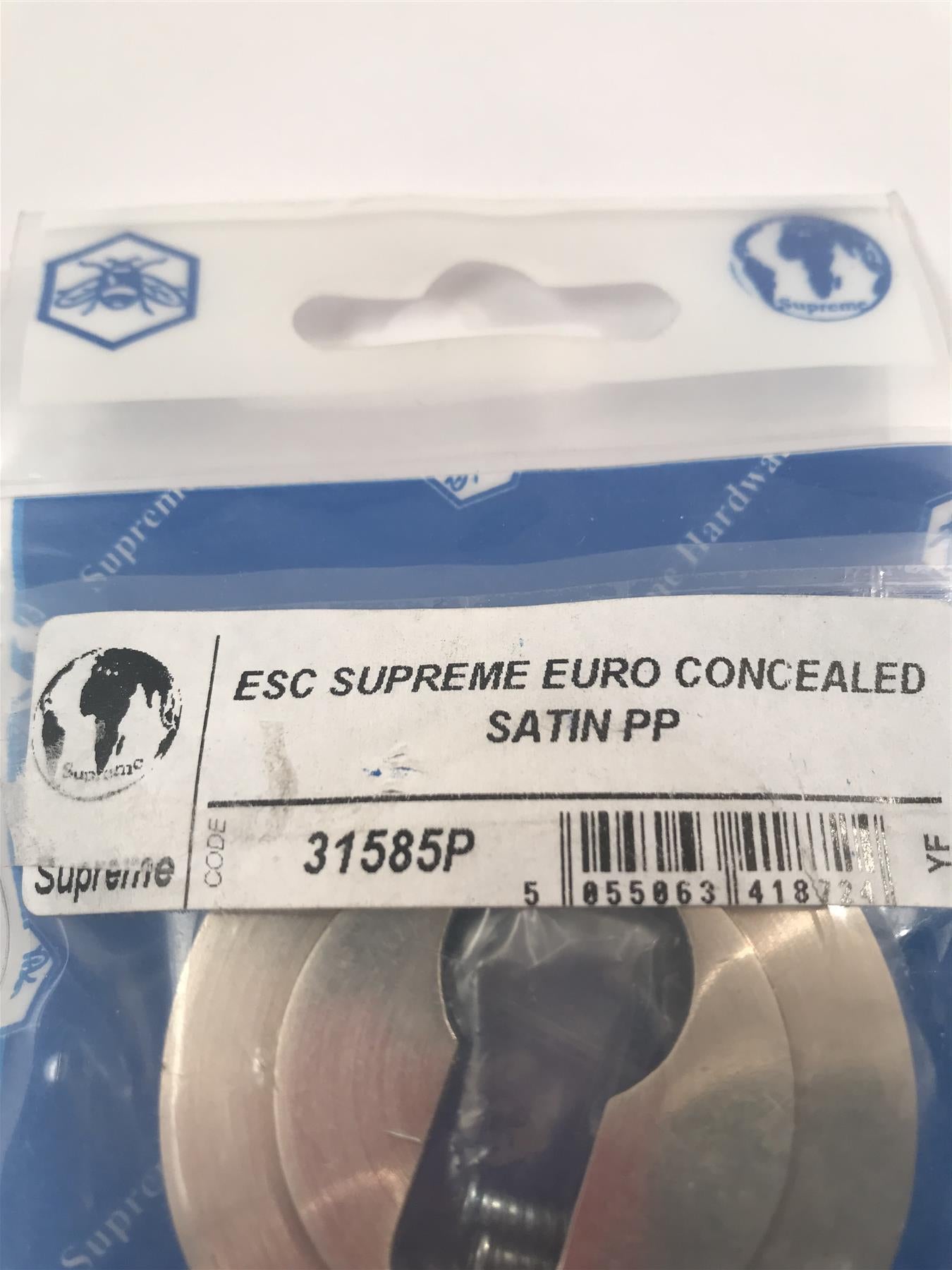 ESC Supreme Euro Concealed Satin pp 31585p