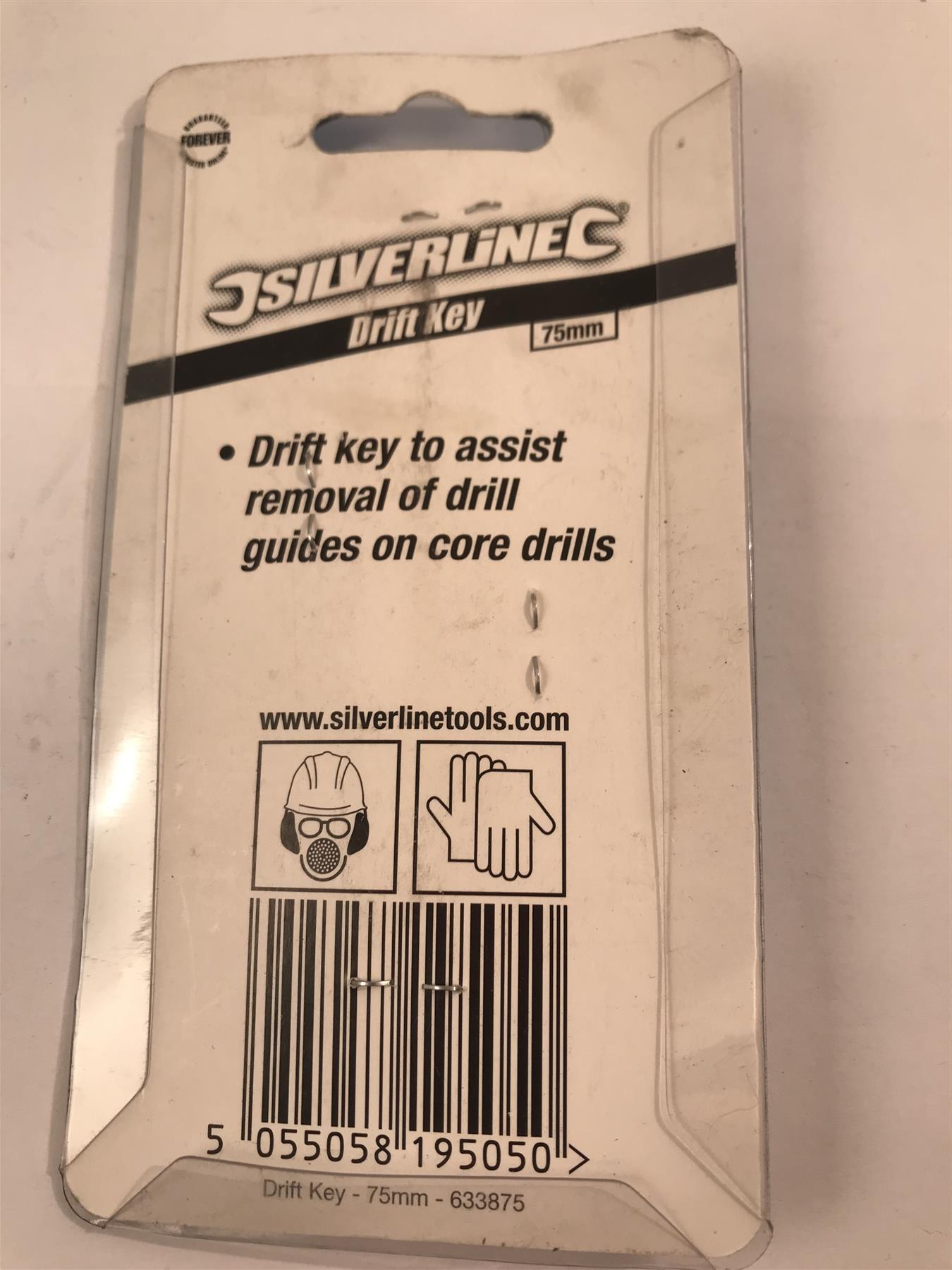 Silverline Drift Key 75mm  633875