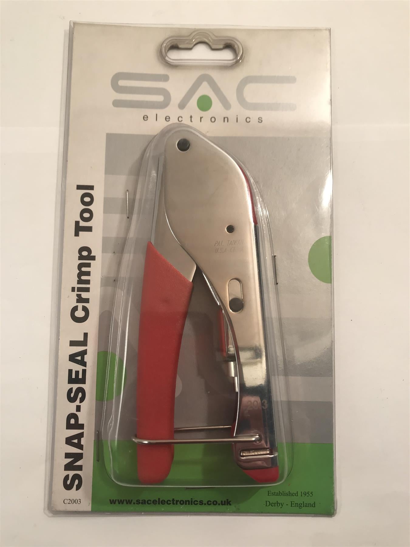 SAC Electronics  C2003  Snap-Seal Crimp Tool