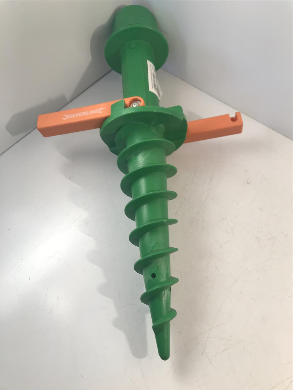 Silverline 450mm Earth Anchor Gardening - 219607 Easy To Screw Into Ground