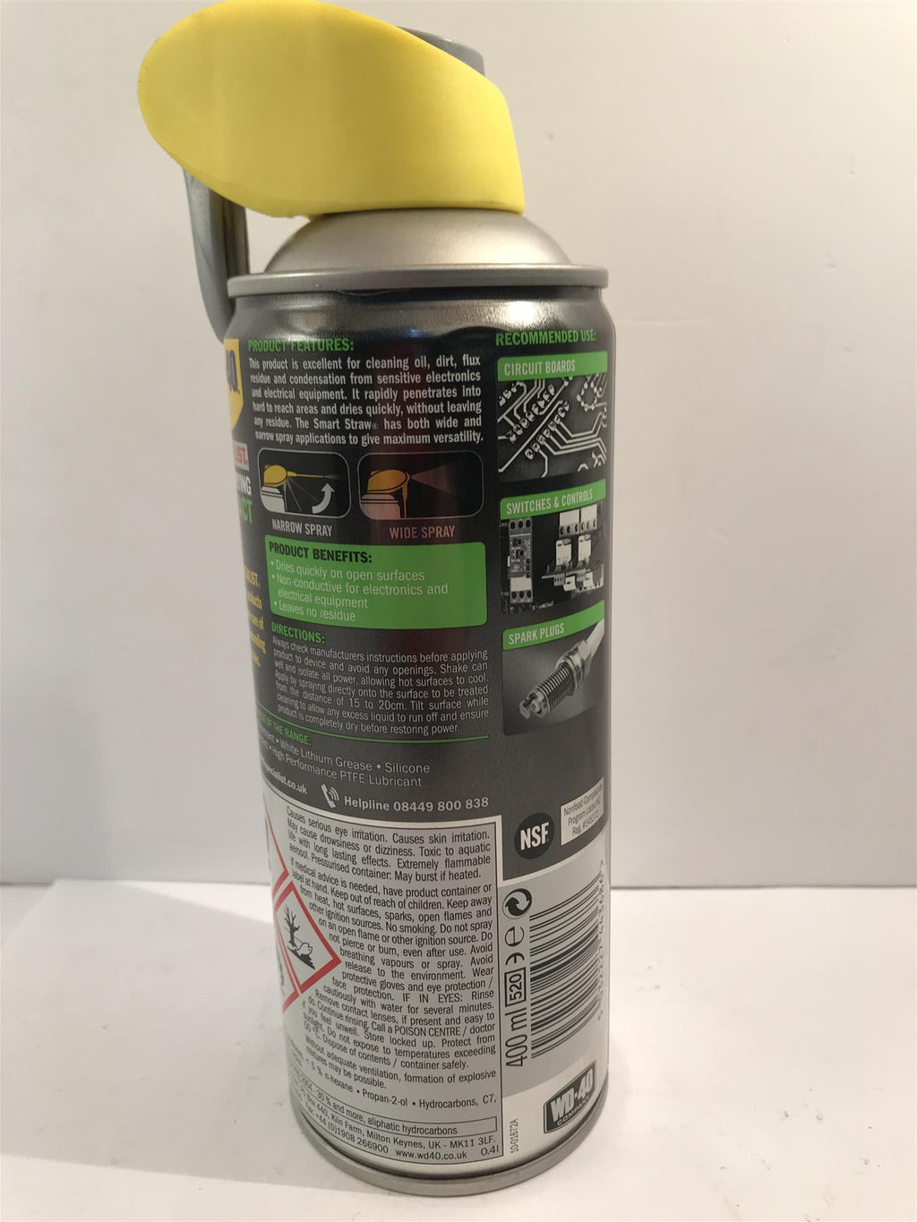 WD-40 Specialist Fast Drying Contact Cleaner Spray 400ml