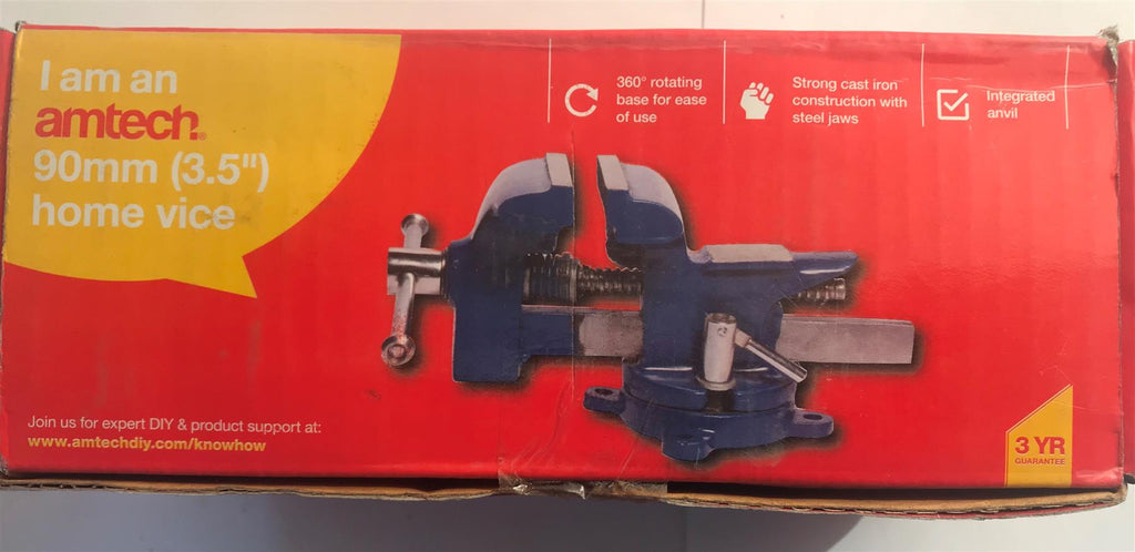 Amtech D4000 90mm (3.5") Home vice