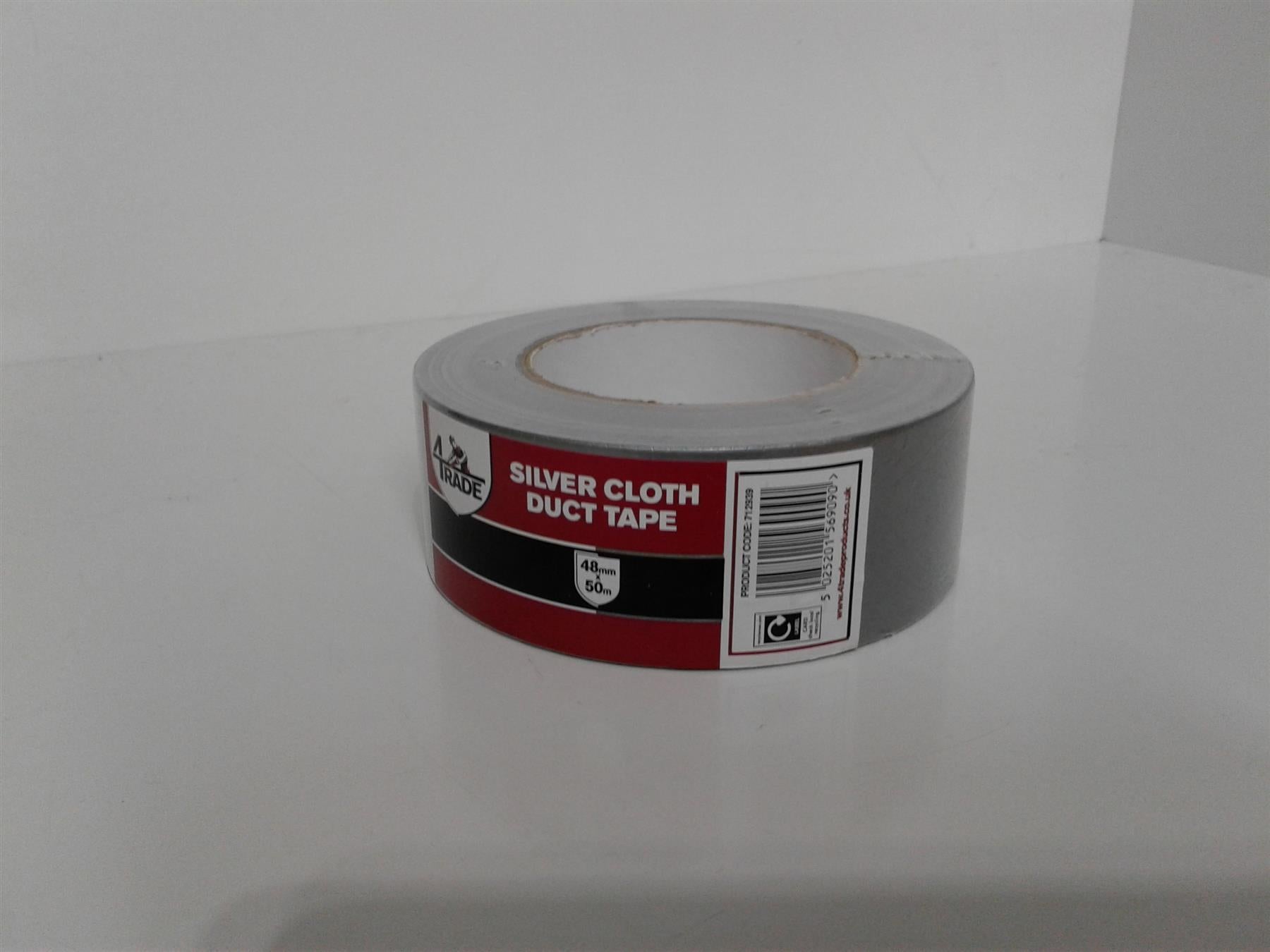 Silver Cloth Duct Tape