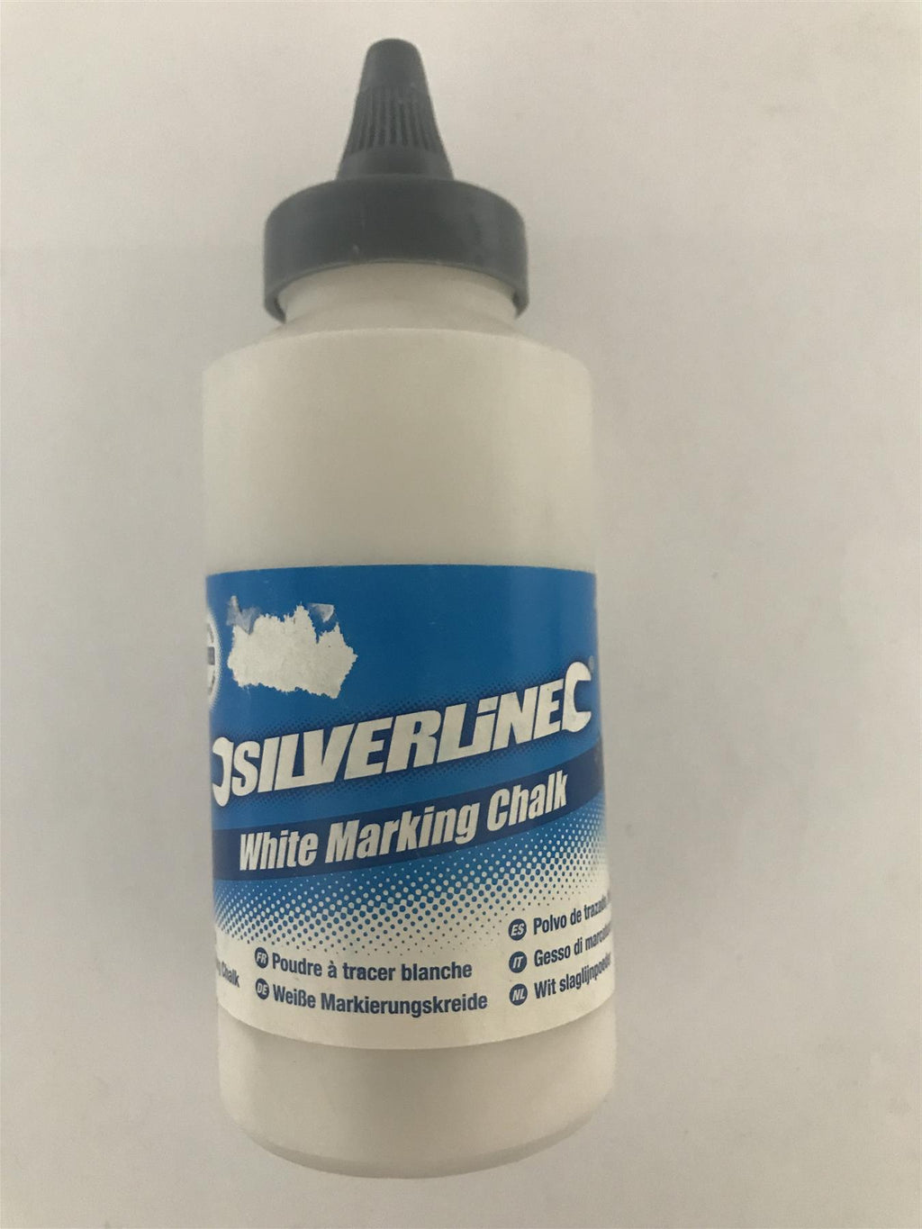 Silverline 225g White Marking Chalk  CB63W
