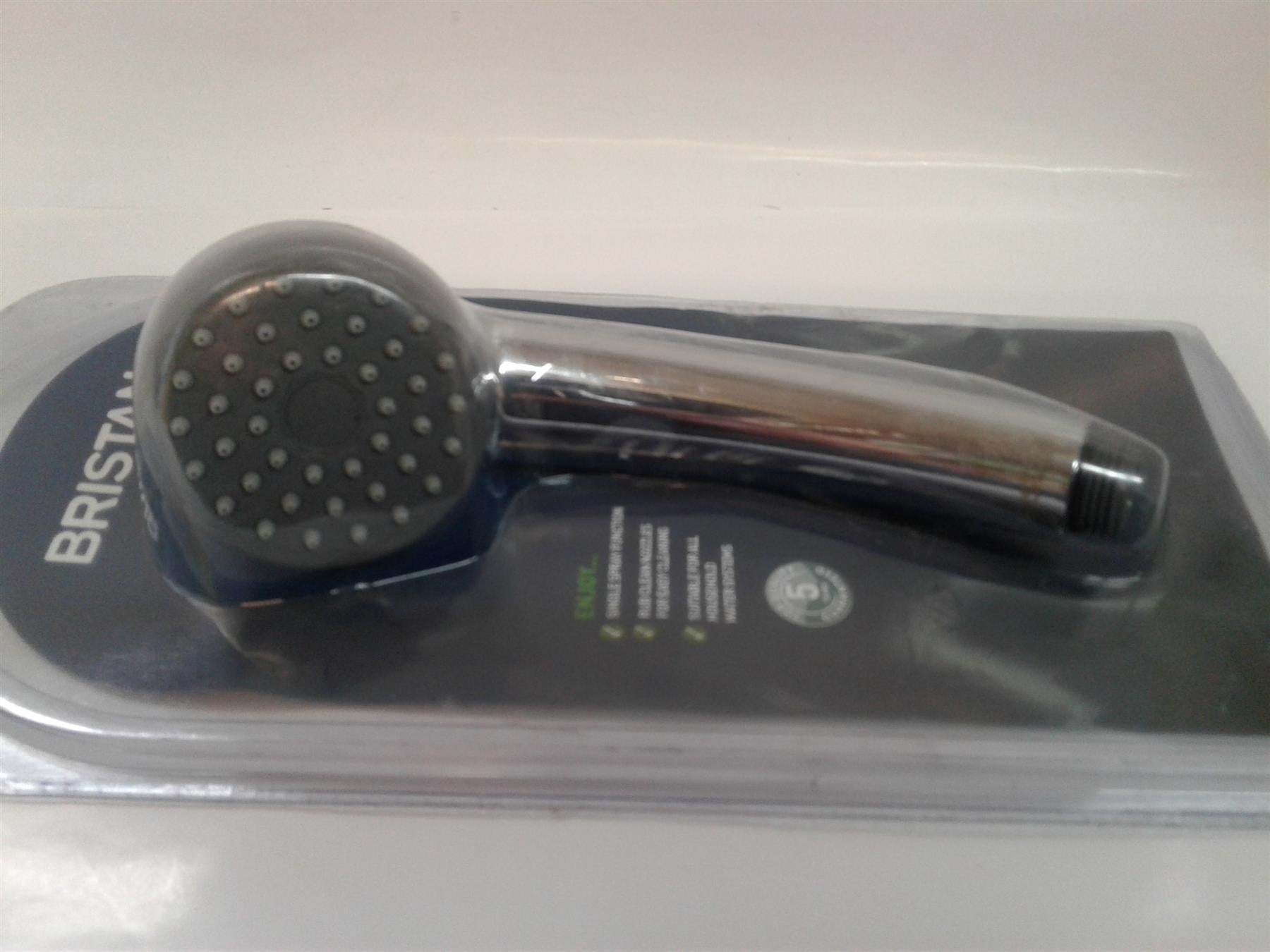 NEW Bristan HAND100 C Single Function Rub Clean Shower