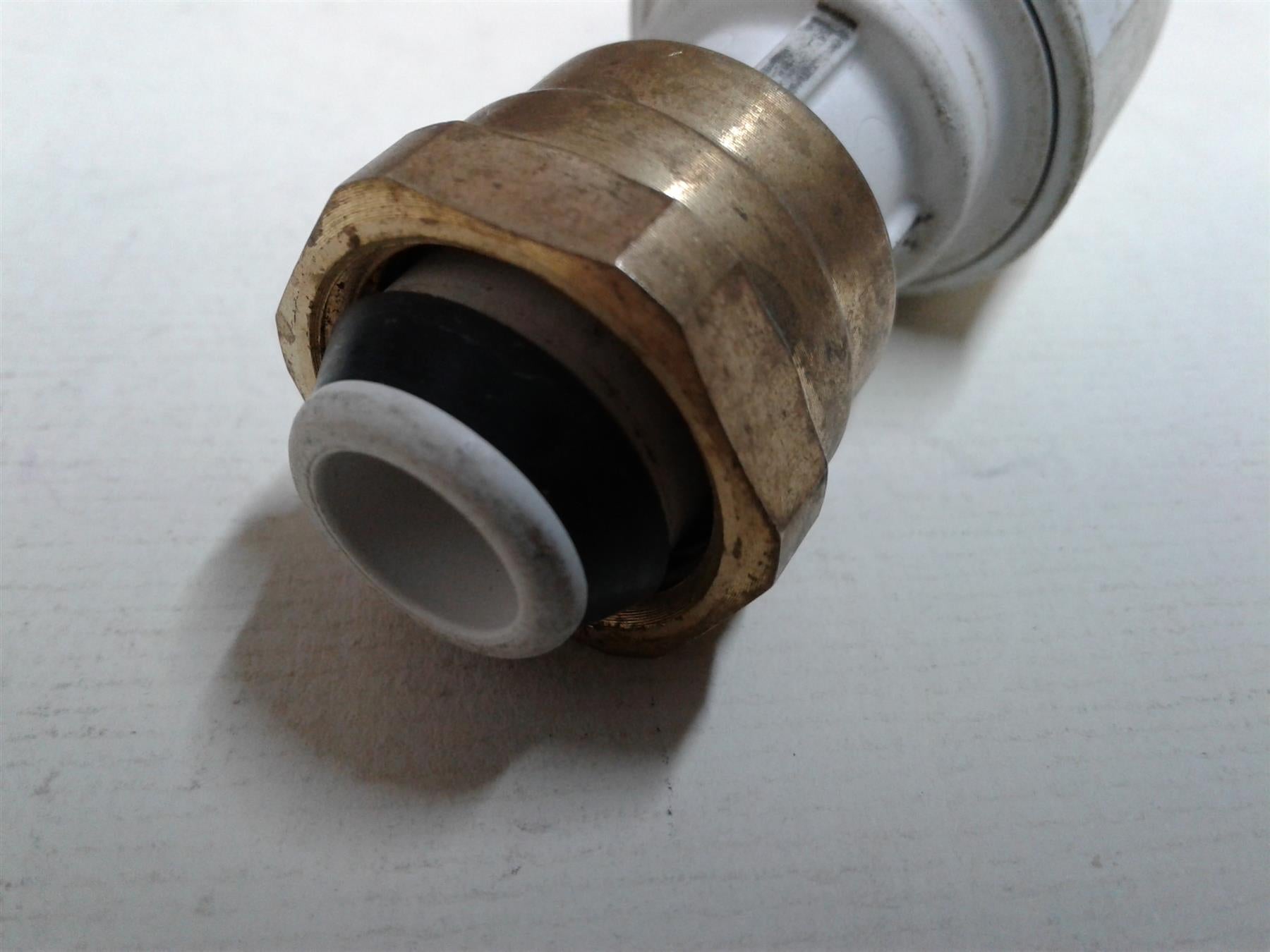 NEW HEP2O STRAIGHT TAP CONNECTOR 15mm 3/4" HD25A/15W (EACH)