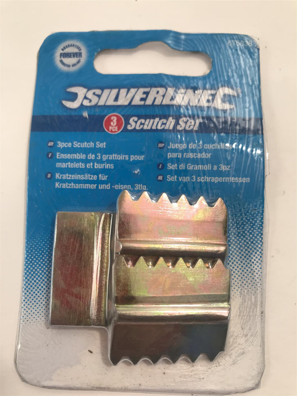 Silverline 3pc Scutch Set  675038