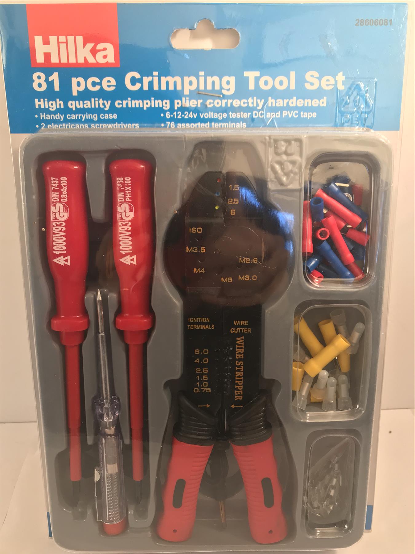 Hilka 81pc Crimping Tool Set  28606081