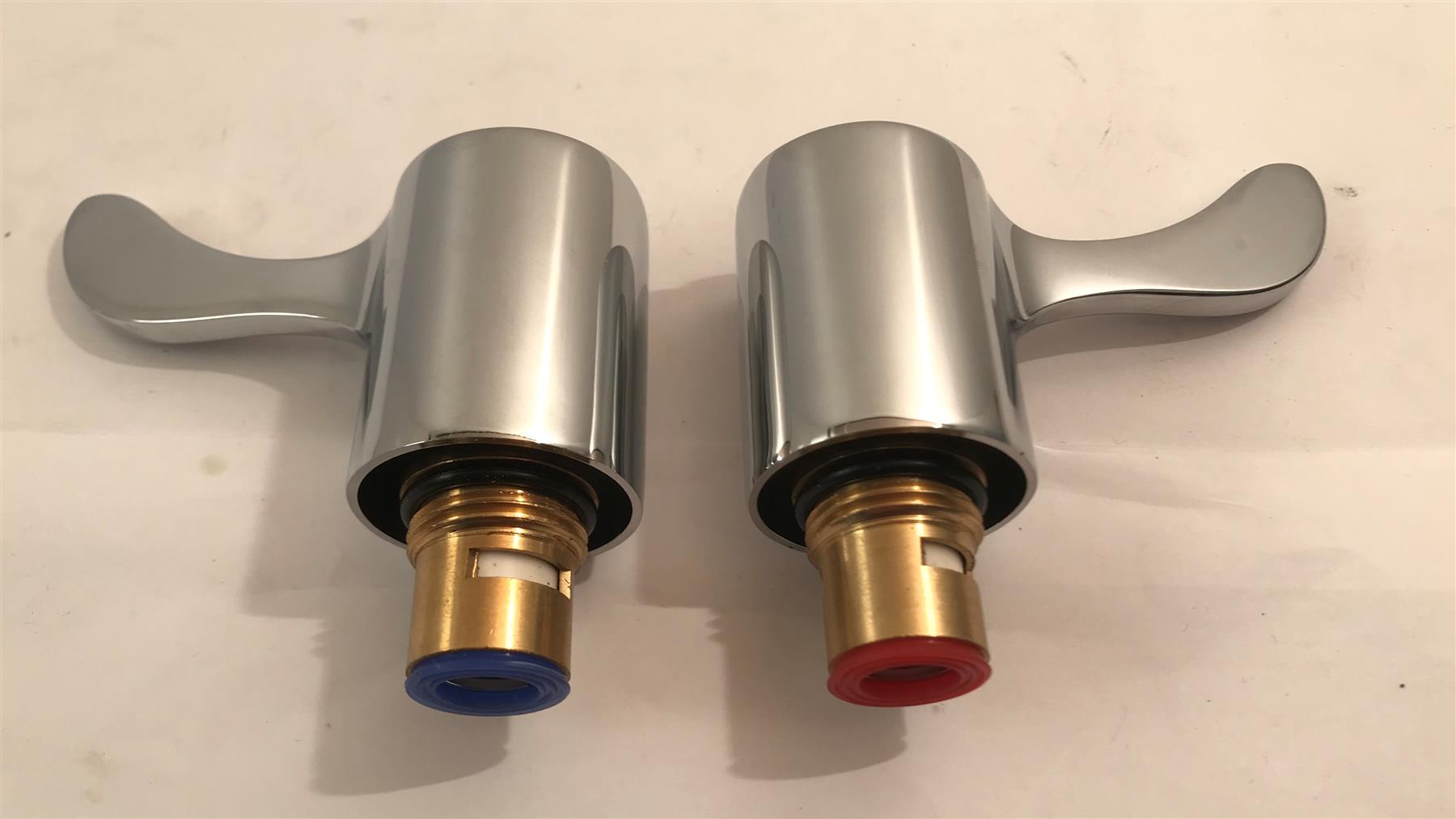 Westco Pair CP 1/2" Lever Tap Handles  42105