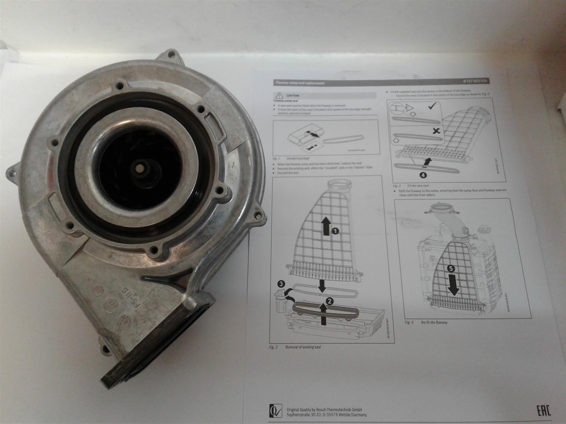 Worcester Bosch Greenstar CDi Compact Fan Assembly (8716117417)