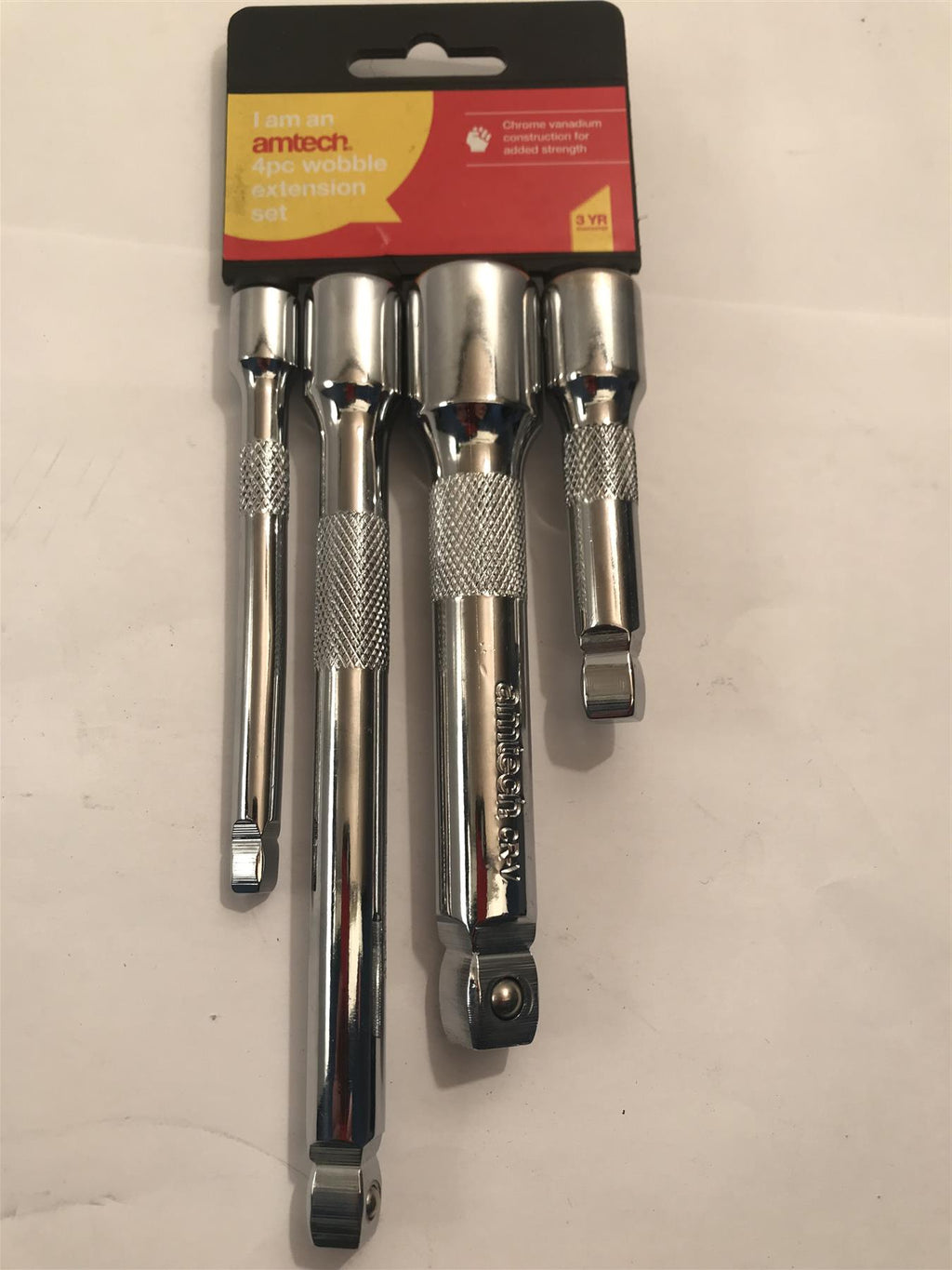Amtech 4pc Wobble Extension Set