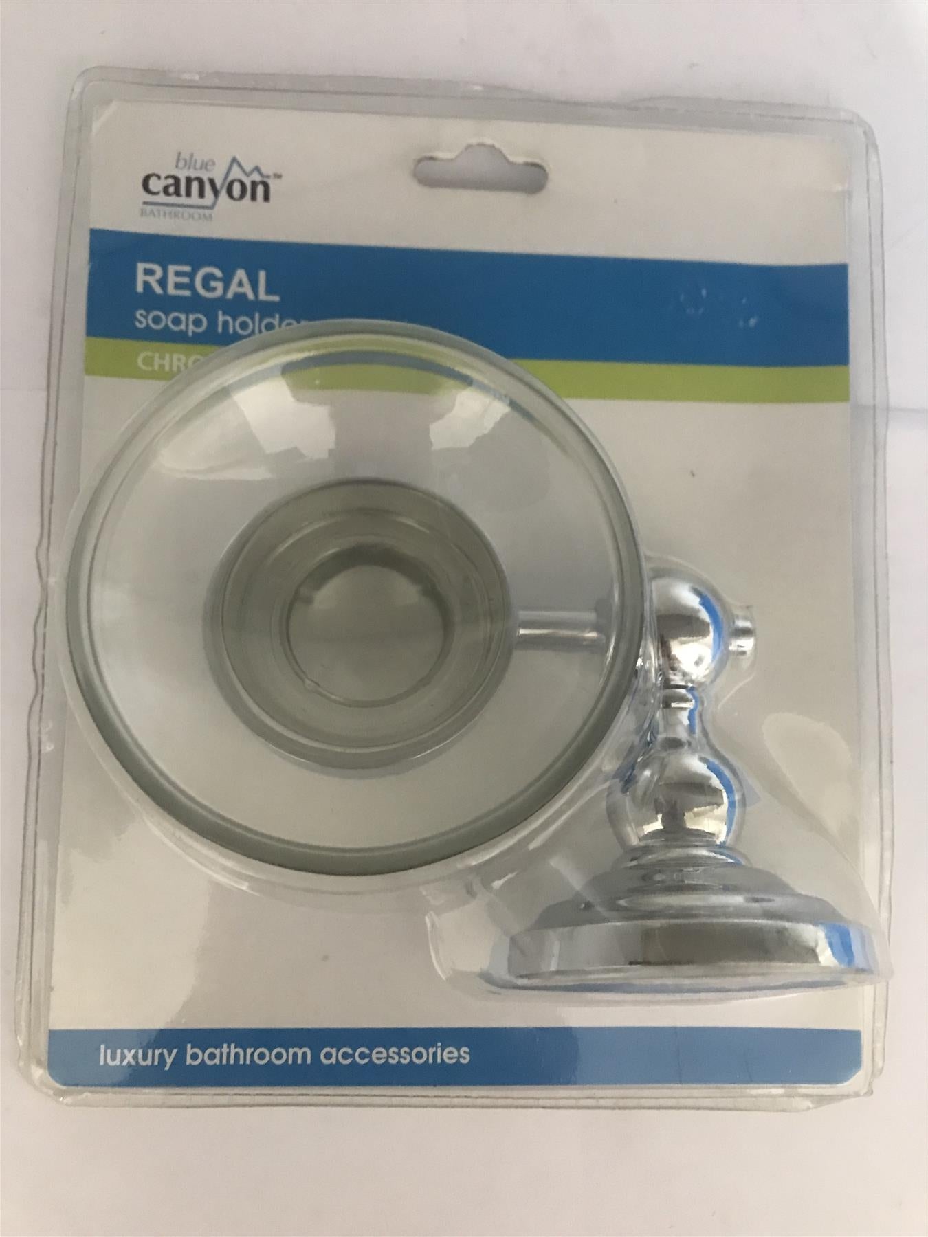 Blue Canyon Regal Soap Holder Chrome  BA-62903
