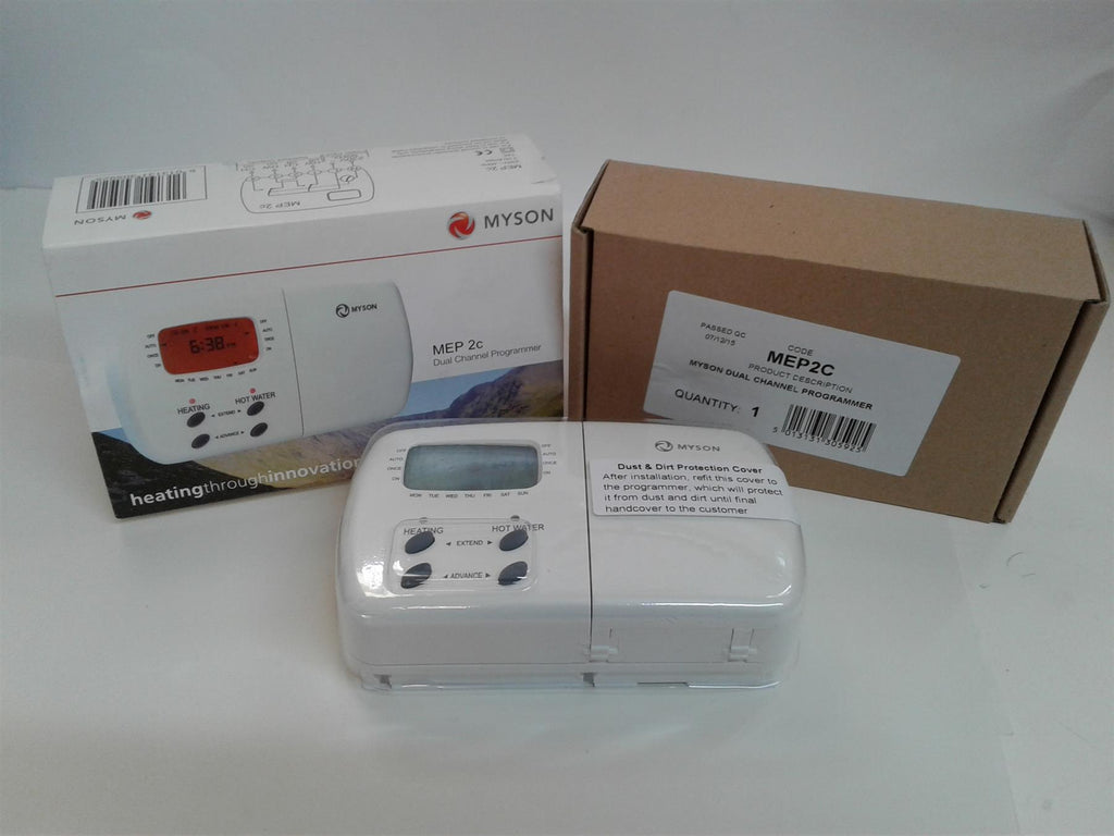 New MYSON MEP2c Dual Channel Heating Programmer