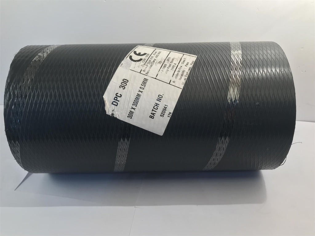 DPC Roll Damp Proof Course Membrane Brick Block Work 300mm x 30m