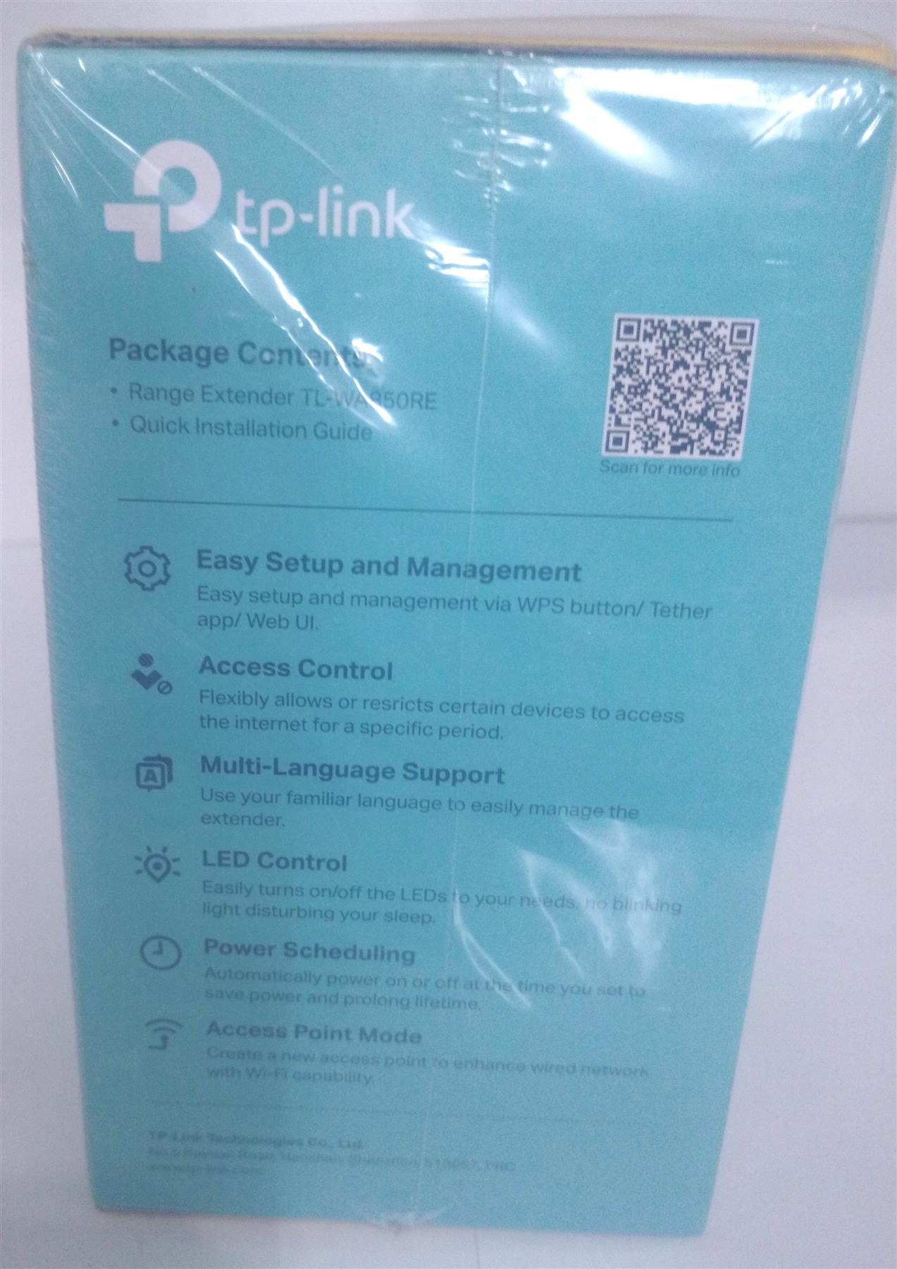 TP-LINK TL-WA850RE 300Mbps Wi-Fi Range Extender White WiFi Extensions plug