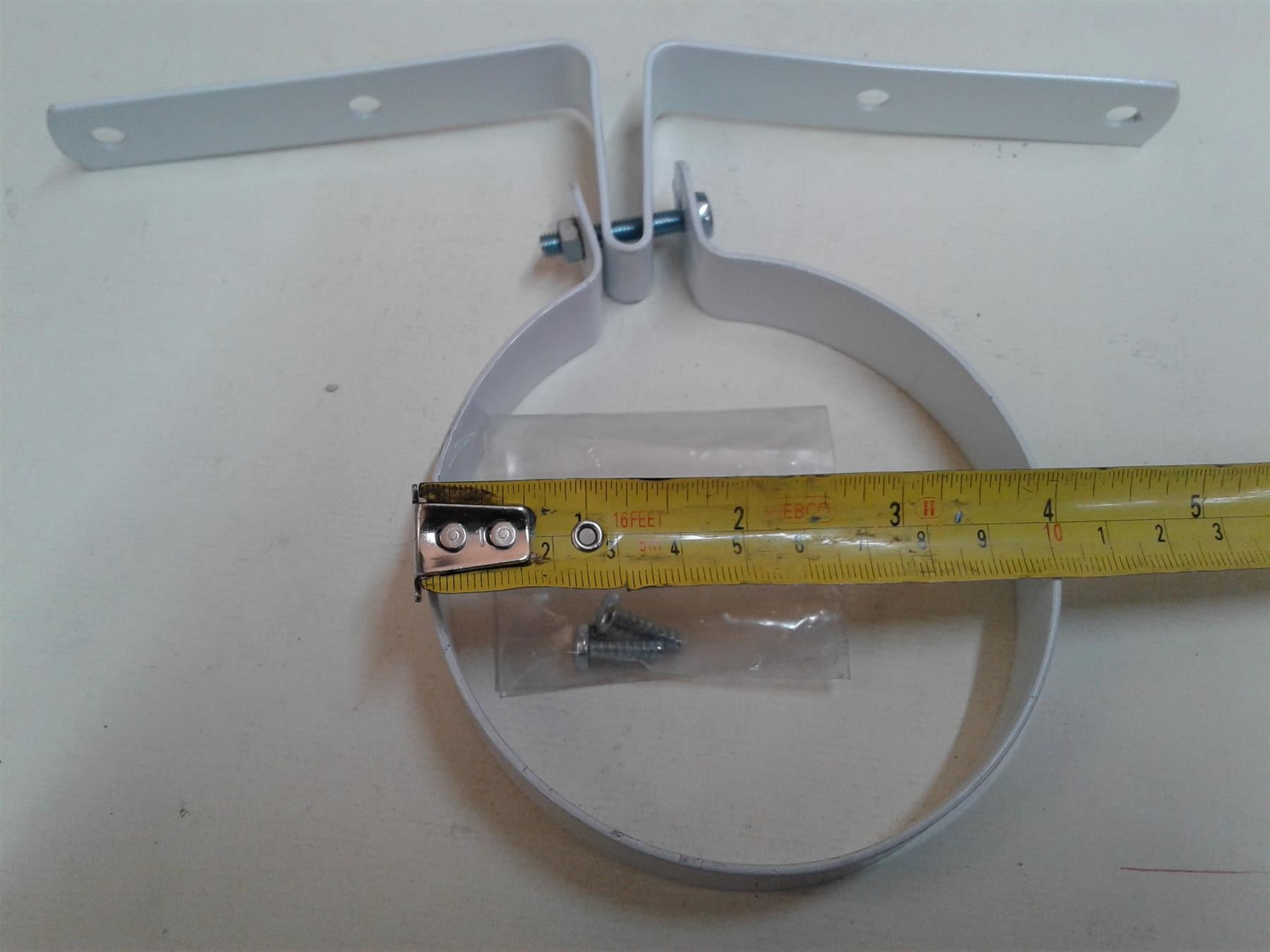 NEW M&G Boiler flue wall 100mm clamp bracket ROOF TERMINAL