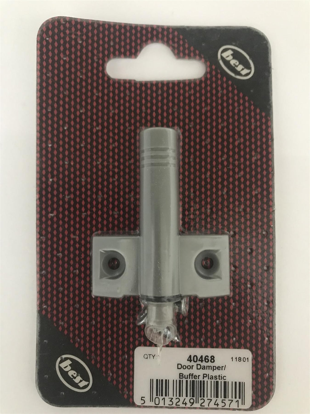 Best Door Damper/Buffer Grey Plastic 40468