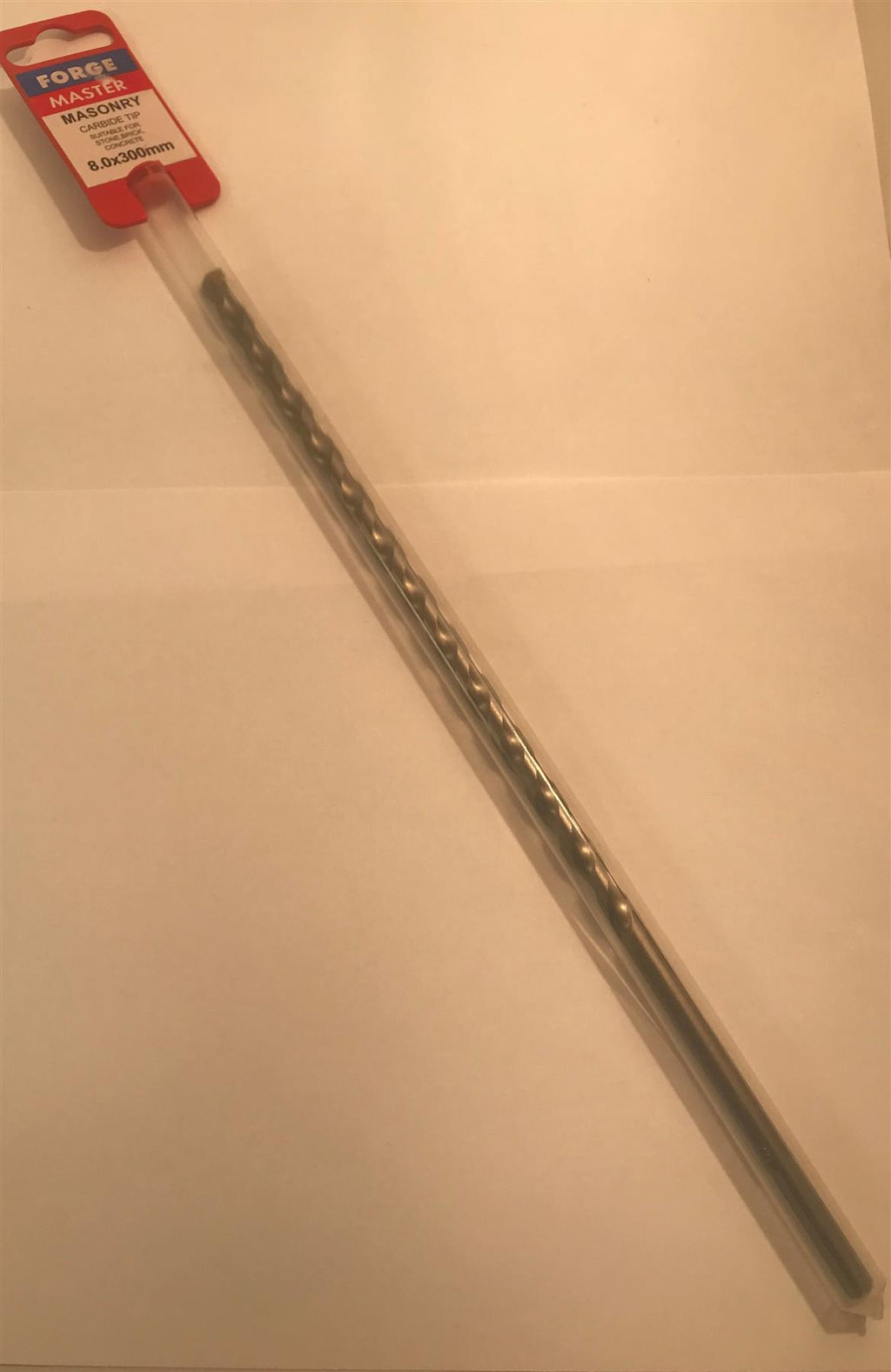 Forge Master Masonry Carbide Tip 8 x 300mm  FMMAS8300