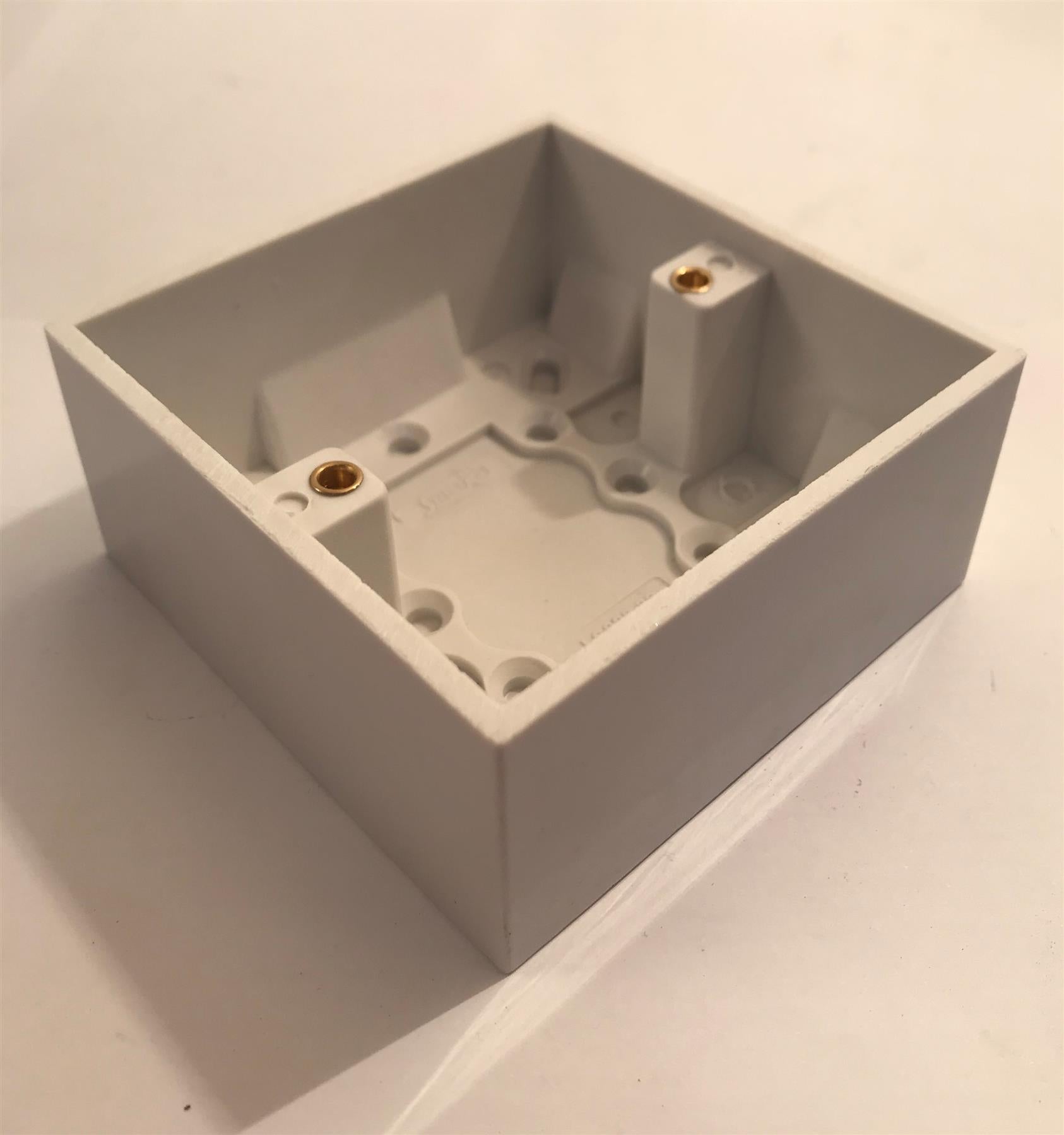 Selectric 1 Gang 40mm Deep Surface Pattress Box  LG828-32