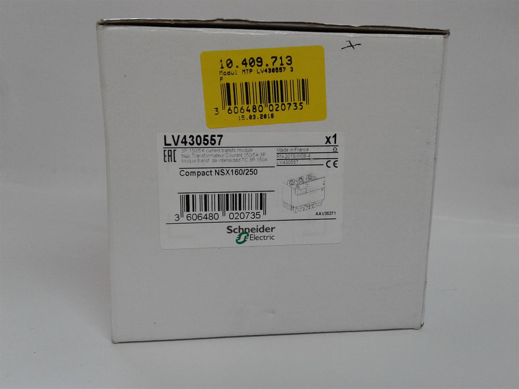 NEW Schneider Electric LV430557 CT Module TP 150A COMPACT NSX160/250
