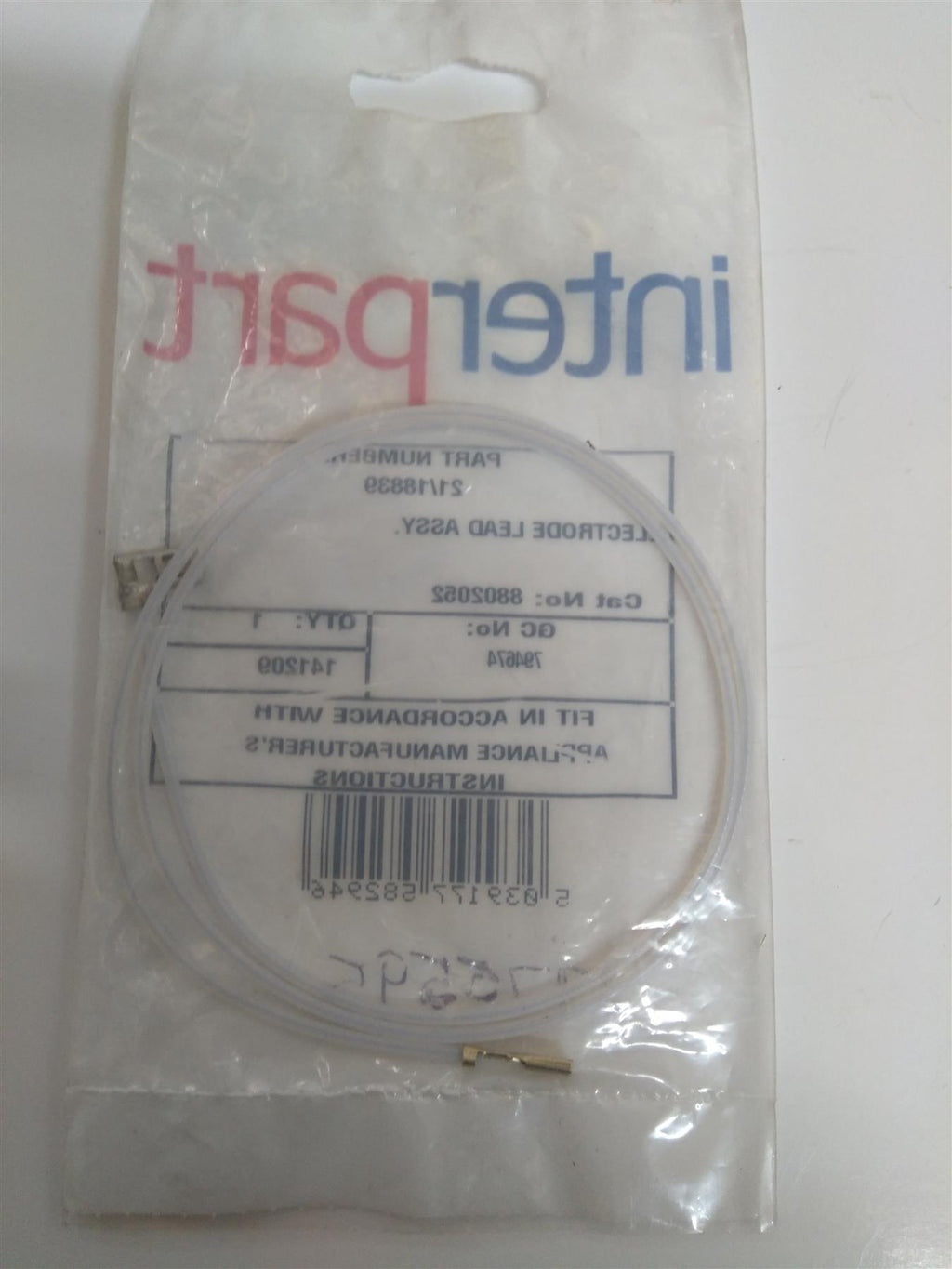 New Potterton Puma Electronic Boiler Electrode Lead 21/18839